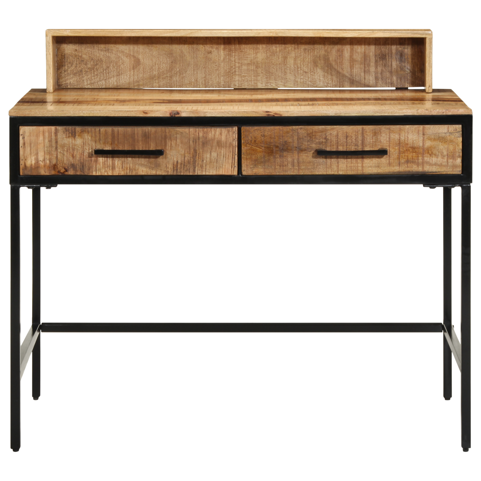 Console Table 100x55x75 cm Solid Rough Wood Mango - Image 5