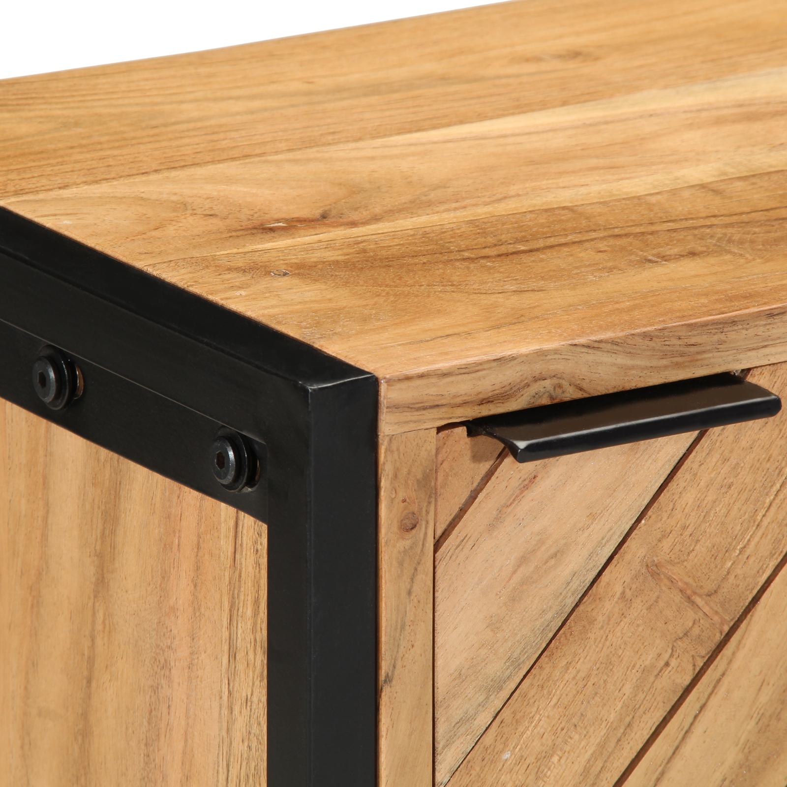 Bedside Cabinet 40x30x50 cm Solid Wood Acacia - Image 8