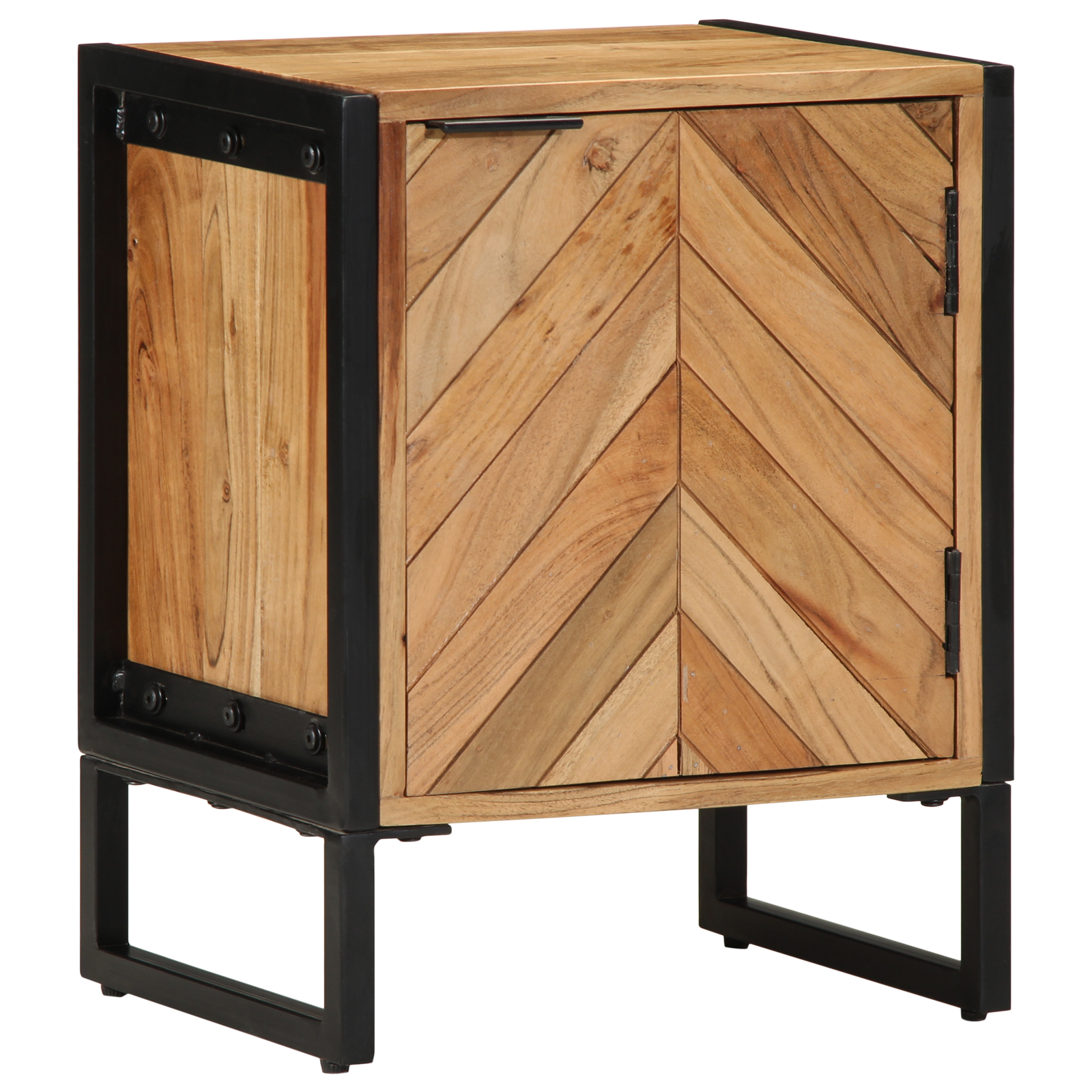 Bedside Cabinet 40x30x50 cm Solid Wood Acacia - Image 4