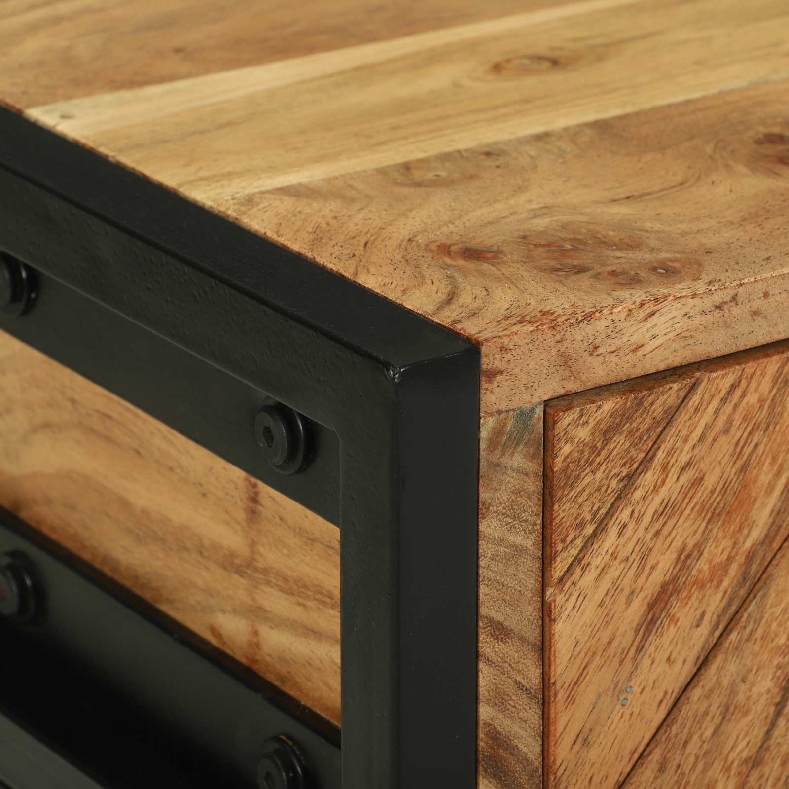 Bedside Cabinet 40x35x50 cm Solid Wood Acacia - Image 9