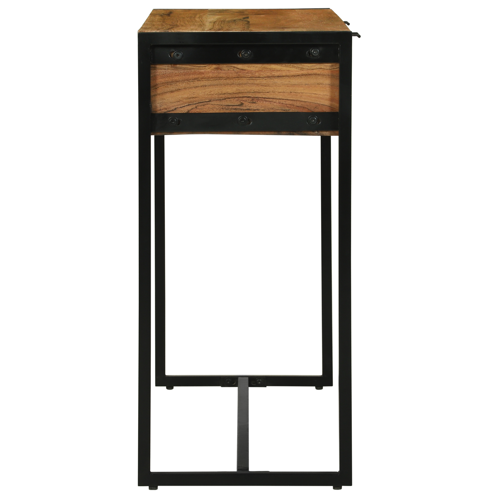 Konsolinis stalas 90x35x75 cm Tvirtas medis Akacija - Image 6
