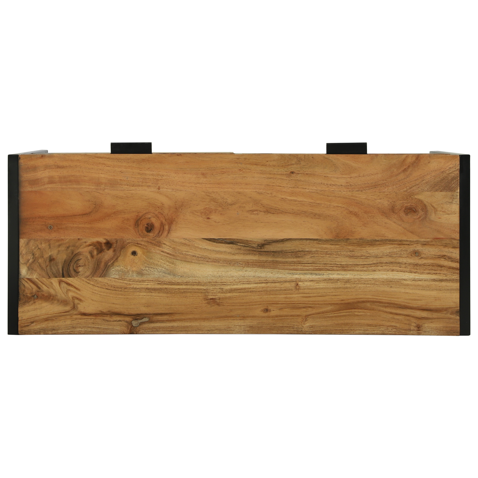Konsolinis stalas 90x35x75 cm Tvirtas medis Akacija - Image 8