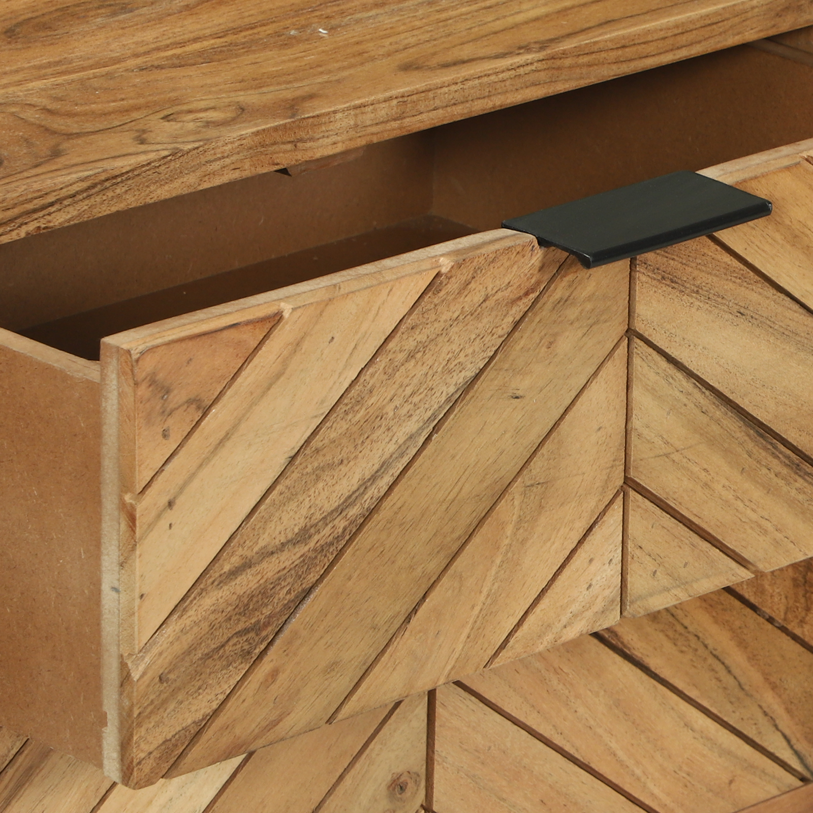 Konsolės stalas 90x35x80 cm Kieta mediena Akacijos - Image 10