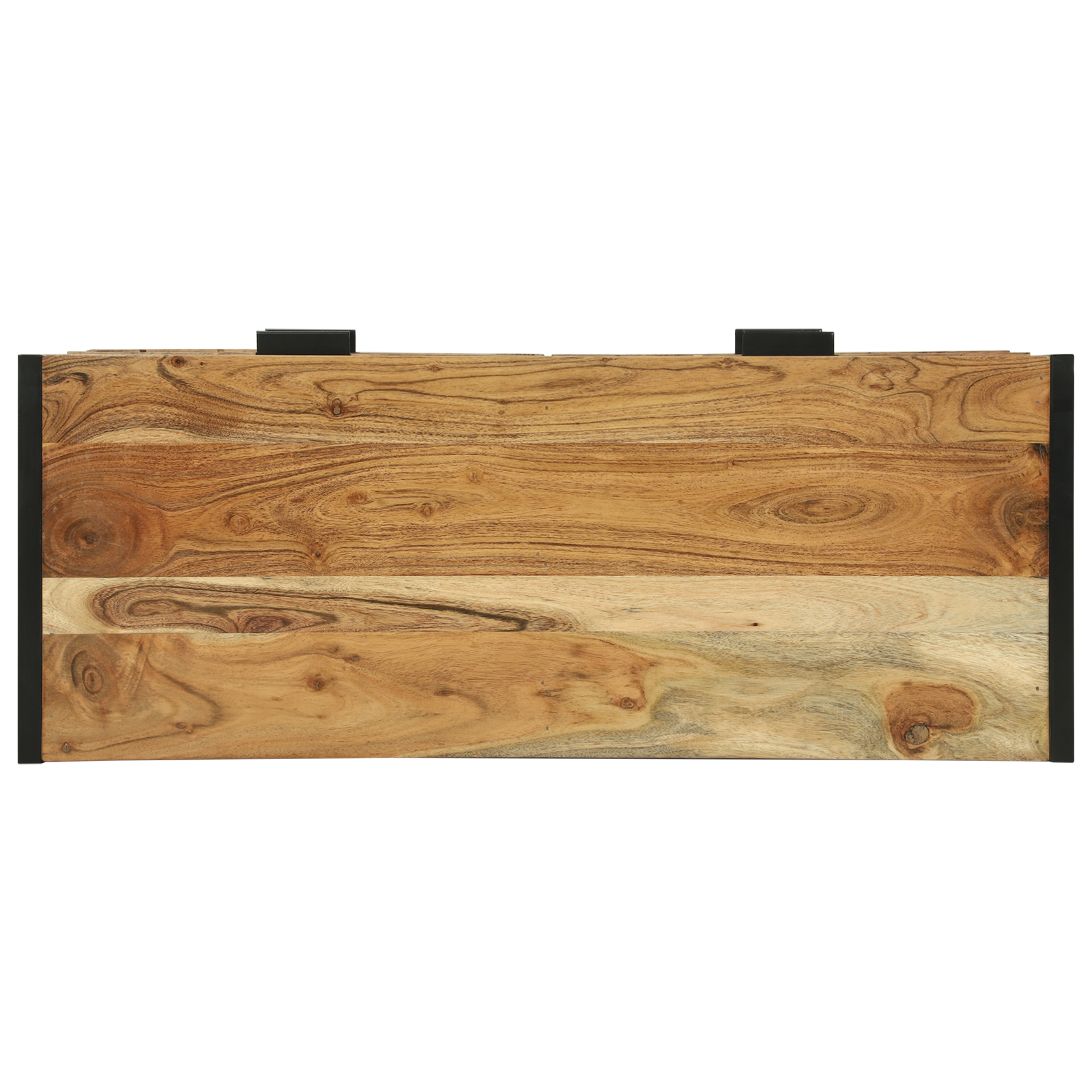 Konsolės stalas 90x35x80 cm Kieta mediena Akacijos - Image 8