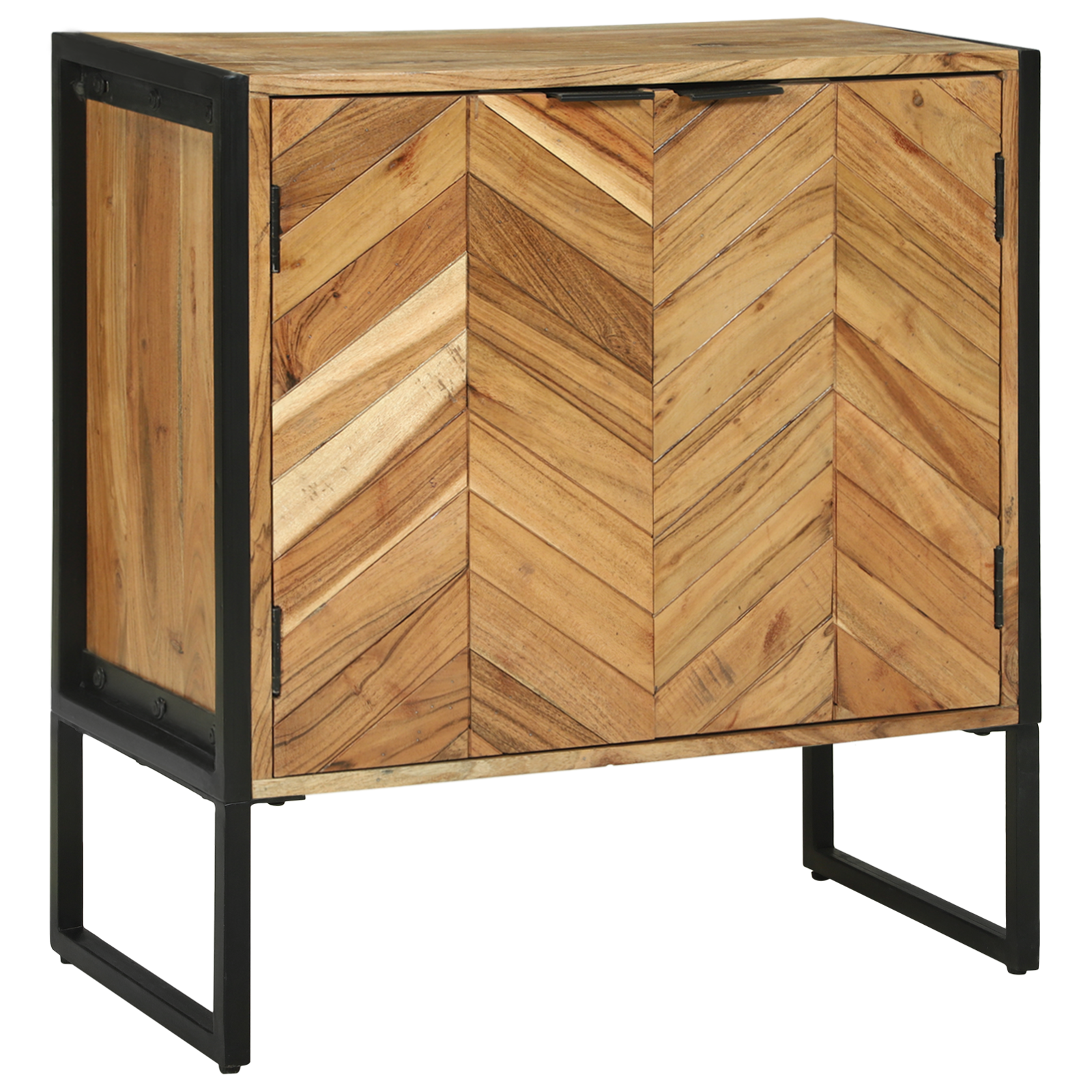 Sideboard 70x35x75 cm Solid Wood Acacia - Image 2