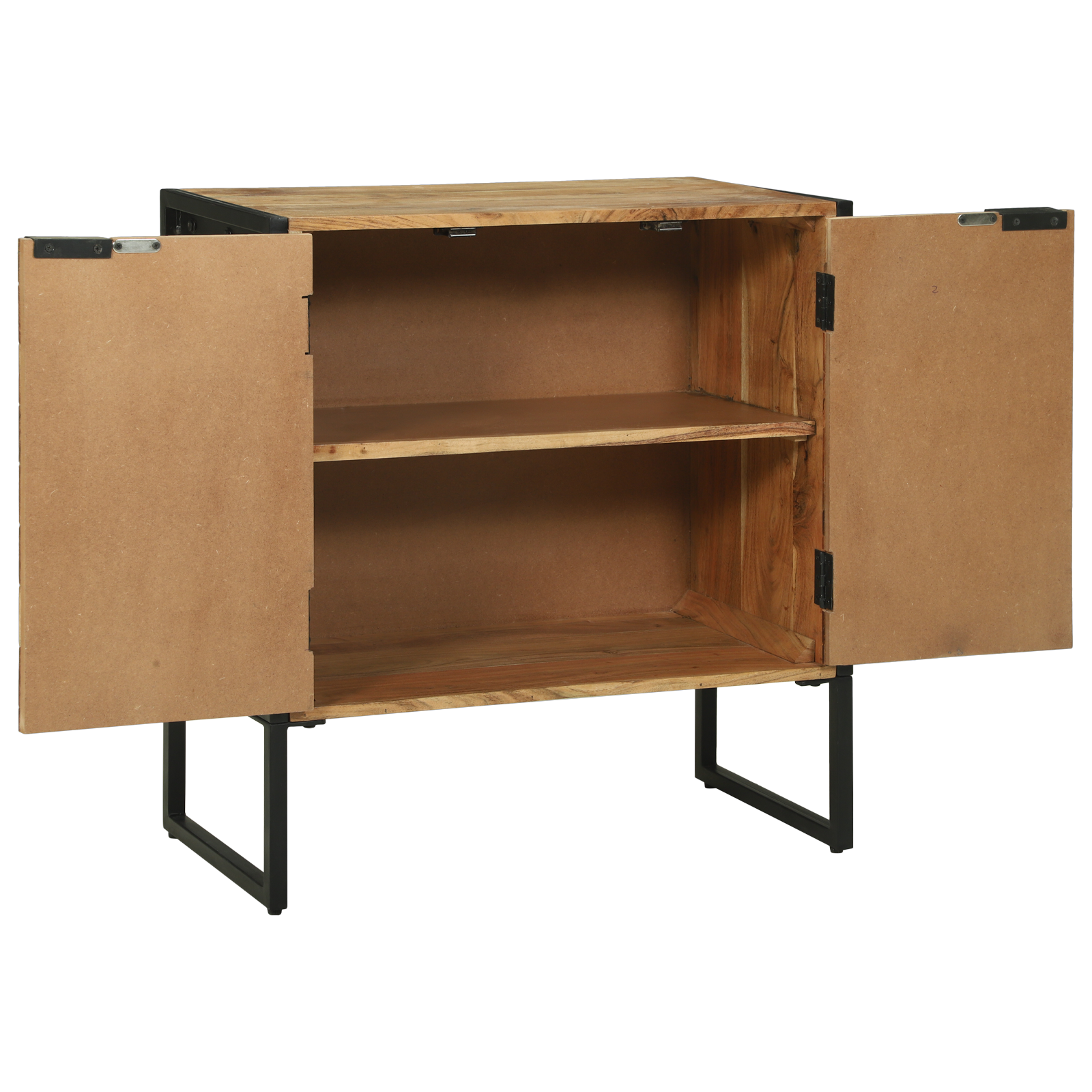 Sideboard 70x35x75 cm Solid Wood Acacia - Image 4