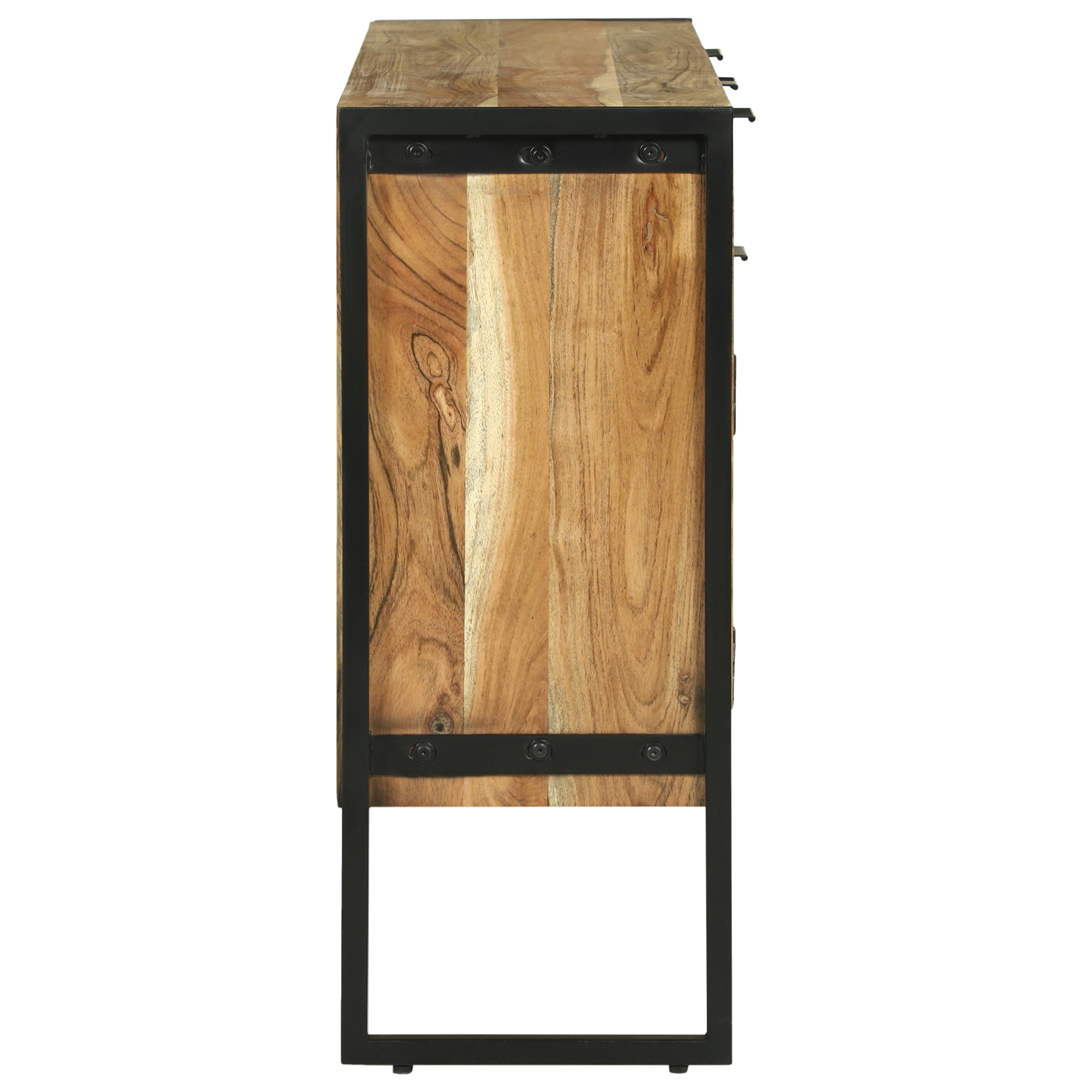 Sideboard 100x30x75 cm Solid Wood Acacia - Image 6