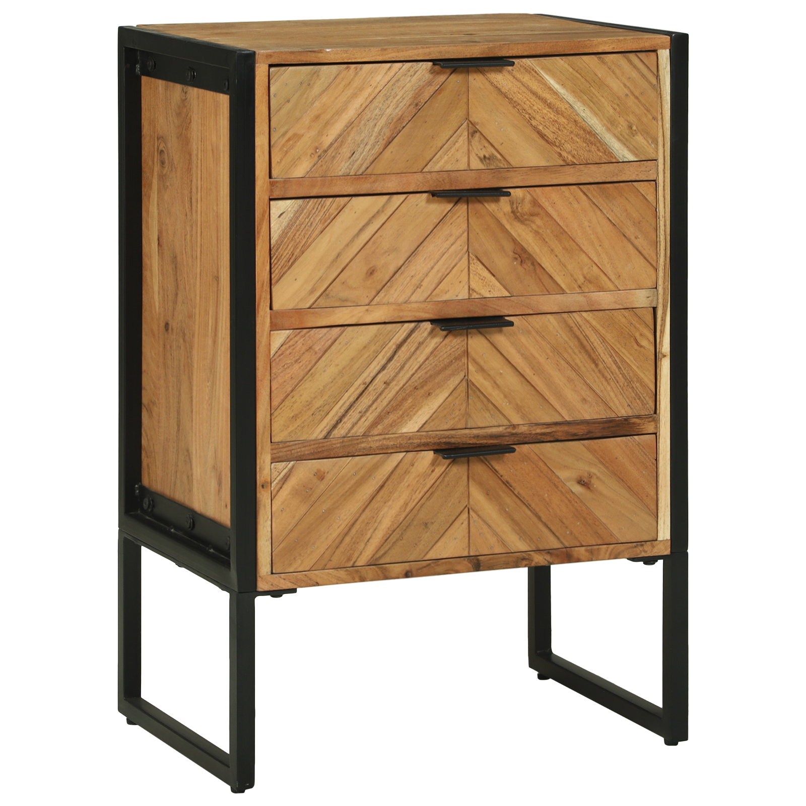 Highboard 50x35x75 cm Solid Wood Acacia