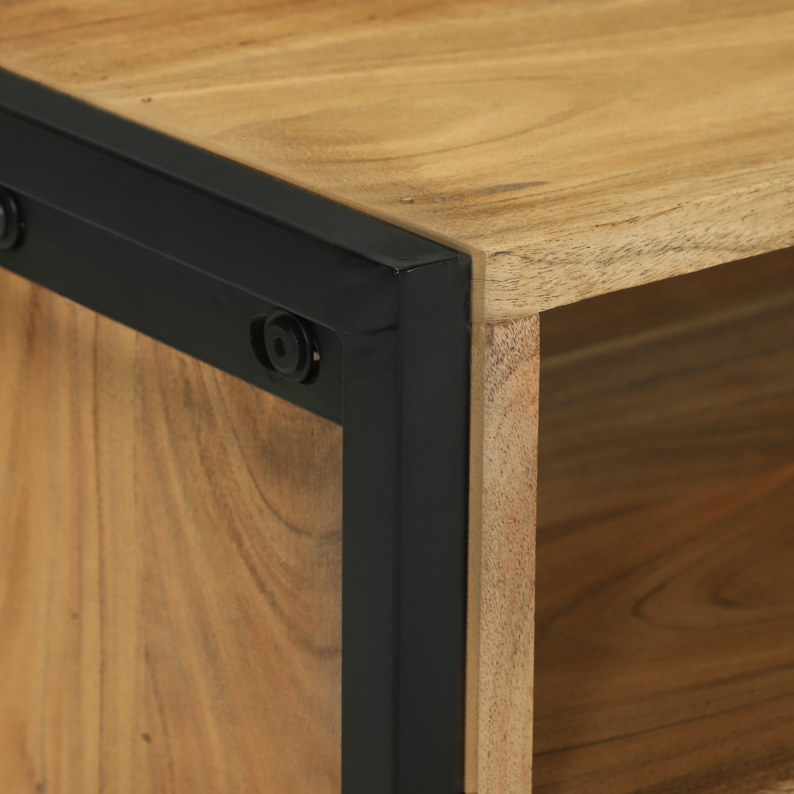 Telerikapp sahtliga Pruun 100 x 35 x 50 cm Tugev akatsiapuu 9 Kõik vajalik sinu aeda ja koju! Telerikapp sahtliga Pruun 100 x 35 x 50 cm Tugev akatsiapuu - Image 9