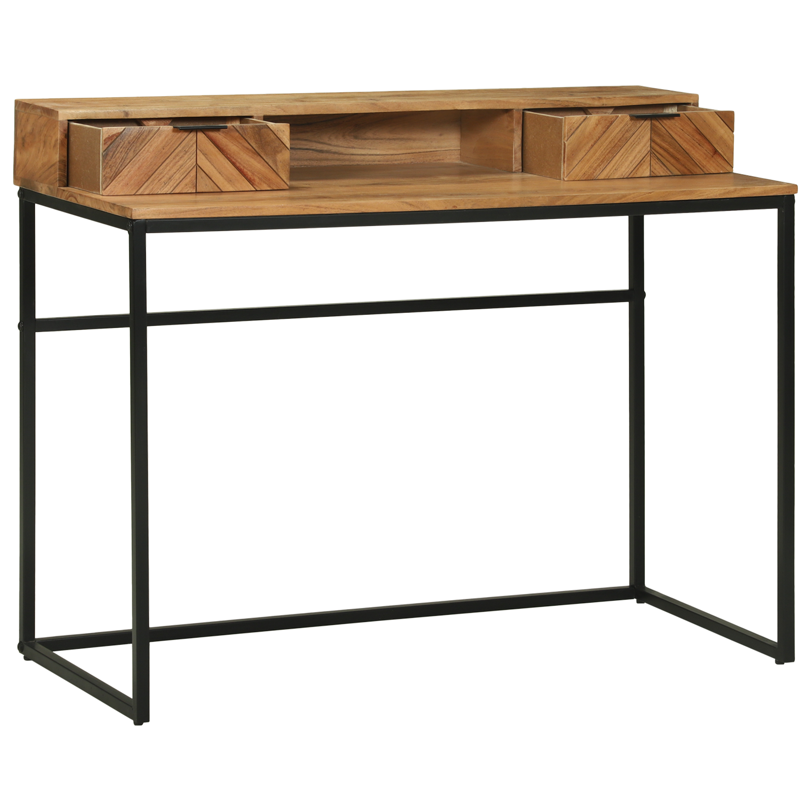 Desk 110x50x87 cm Solid Wood Acacia - Image 4