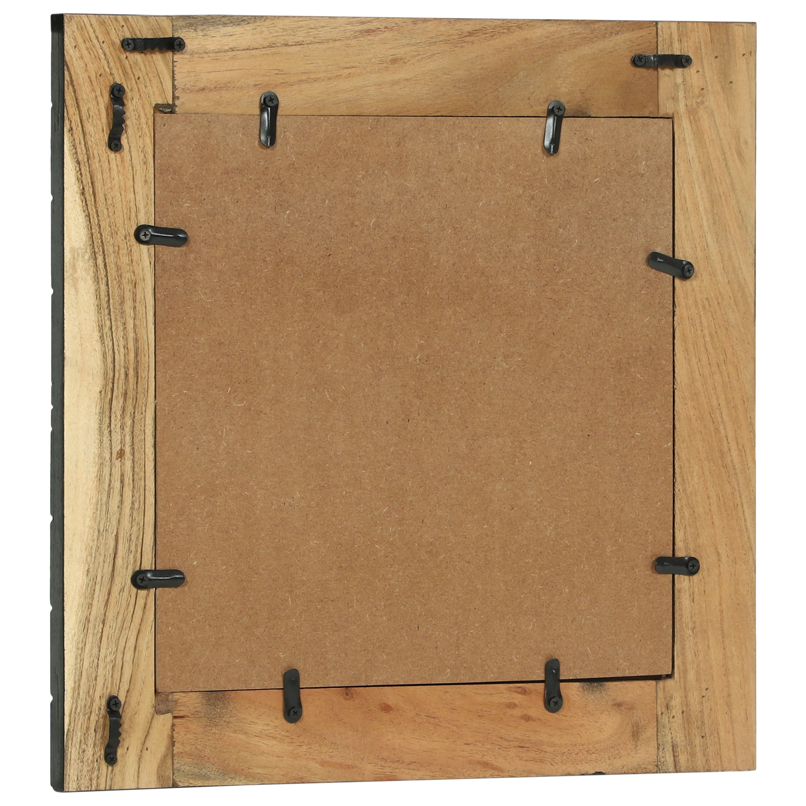 veidrodžiai 2 vnt 50x2x50 cm kietos akacijos medienos - Image 5