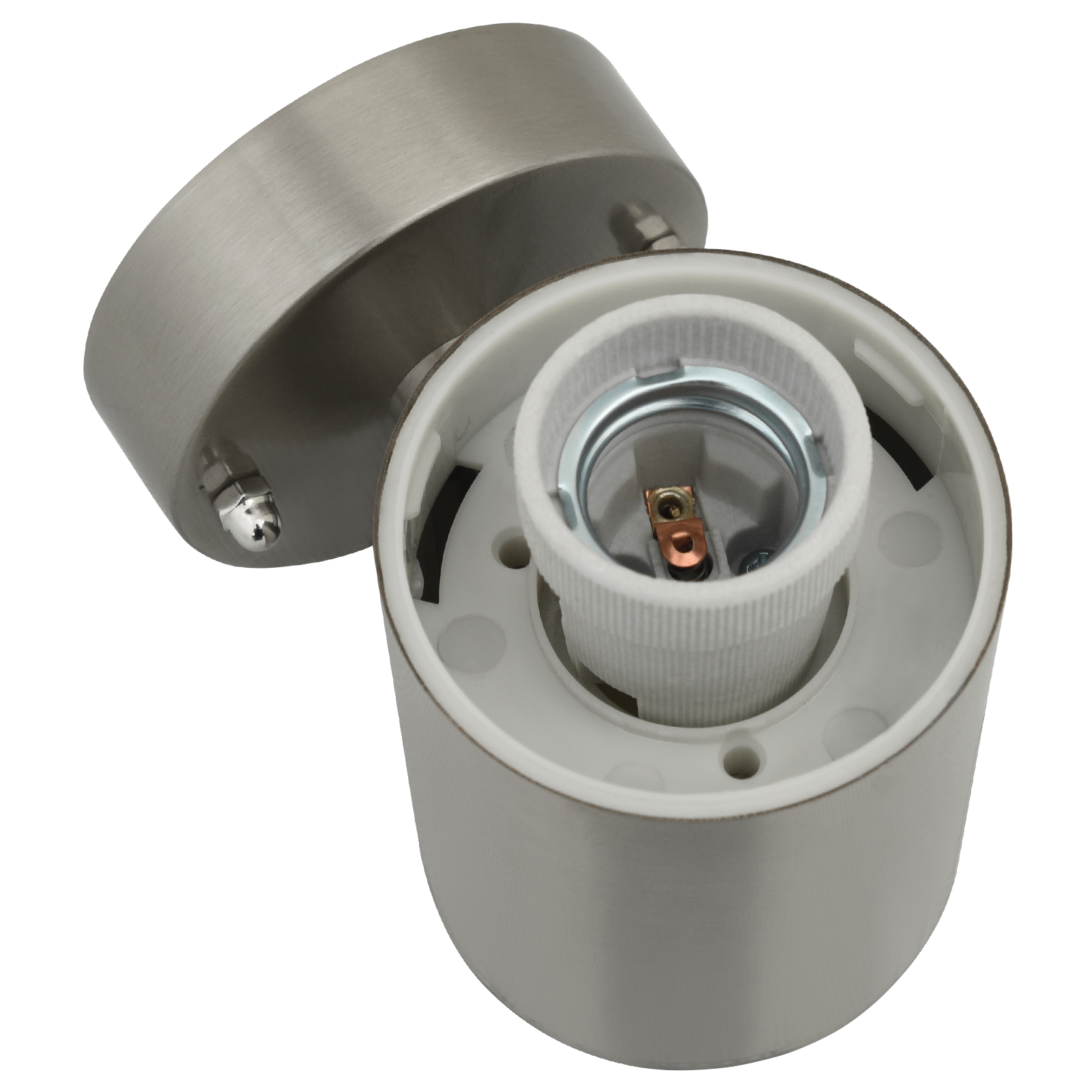 Outdoor Wall Light Silver Stainless Steel IP44 - Image 7