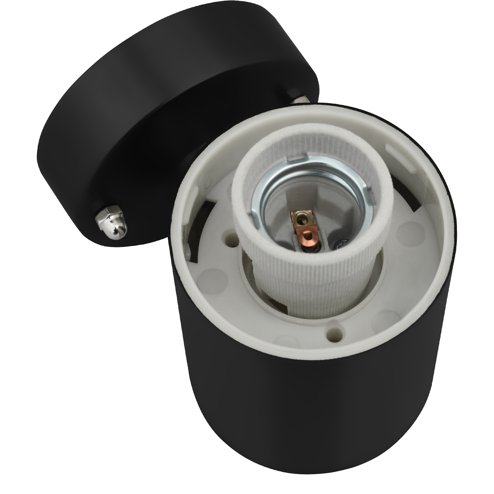 Outdoor Wall Light Black Stainless Steel IP44 - Image 7