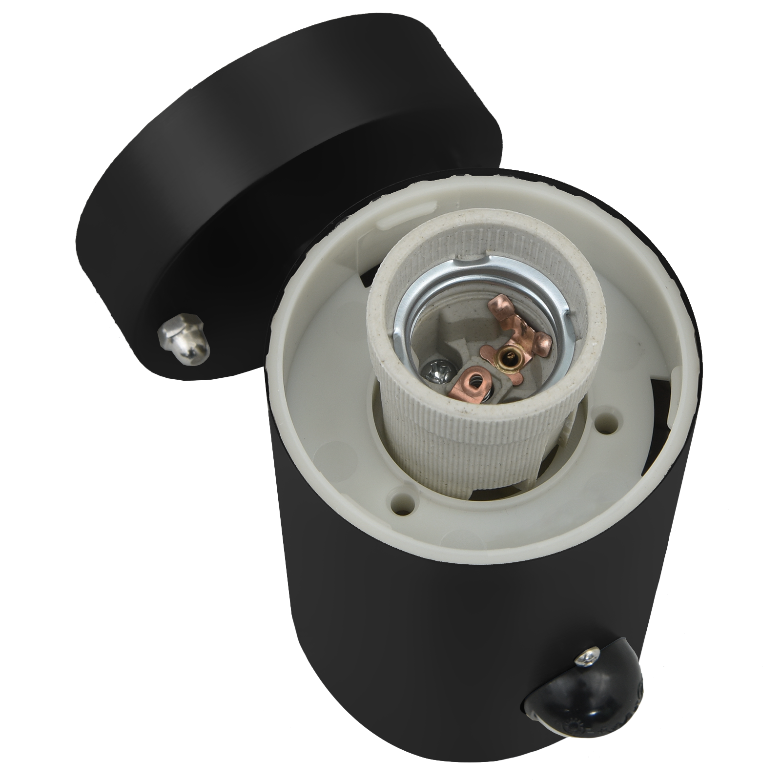 Outdoor Wall Light with Sensor Black Stainless Steel IP44 - Image 7