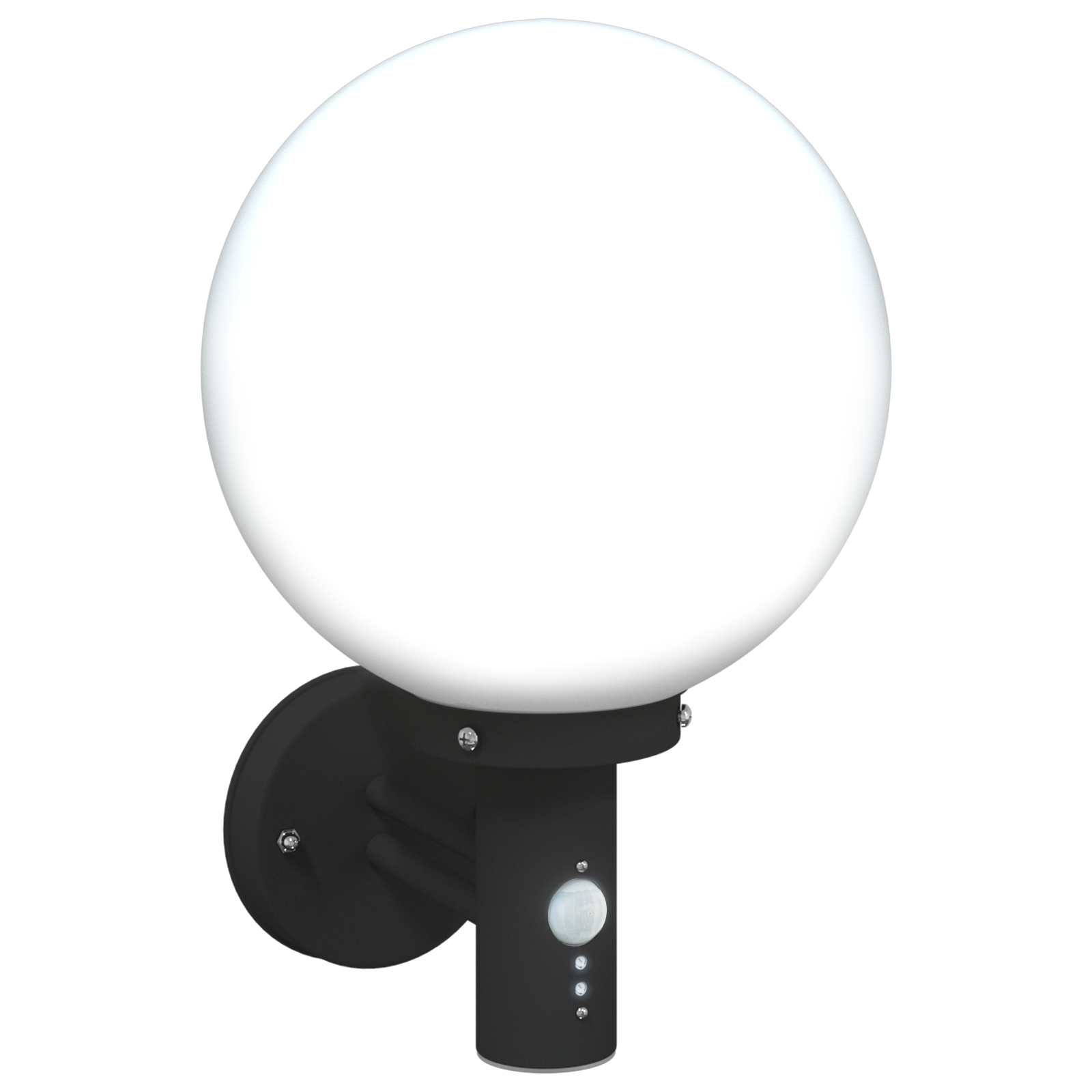 Outdoor Wall Light with Sensor Black Stainless Steel IP44 - Image 8