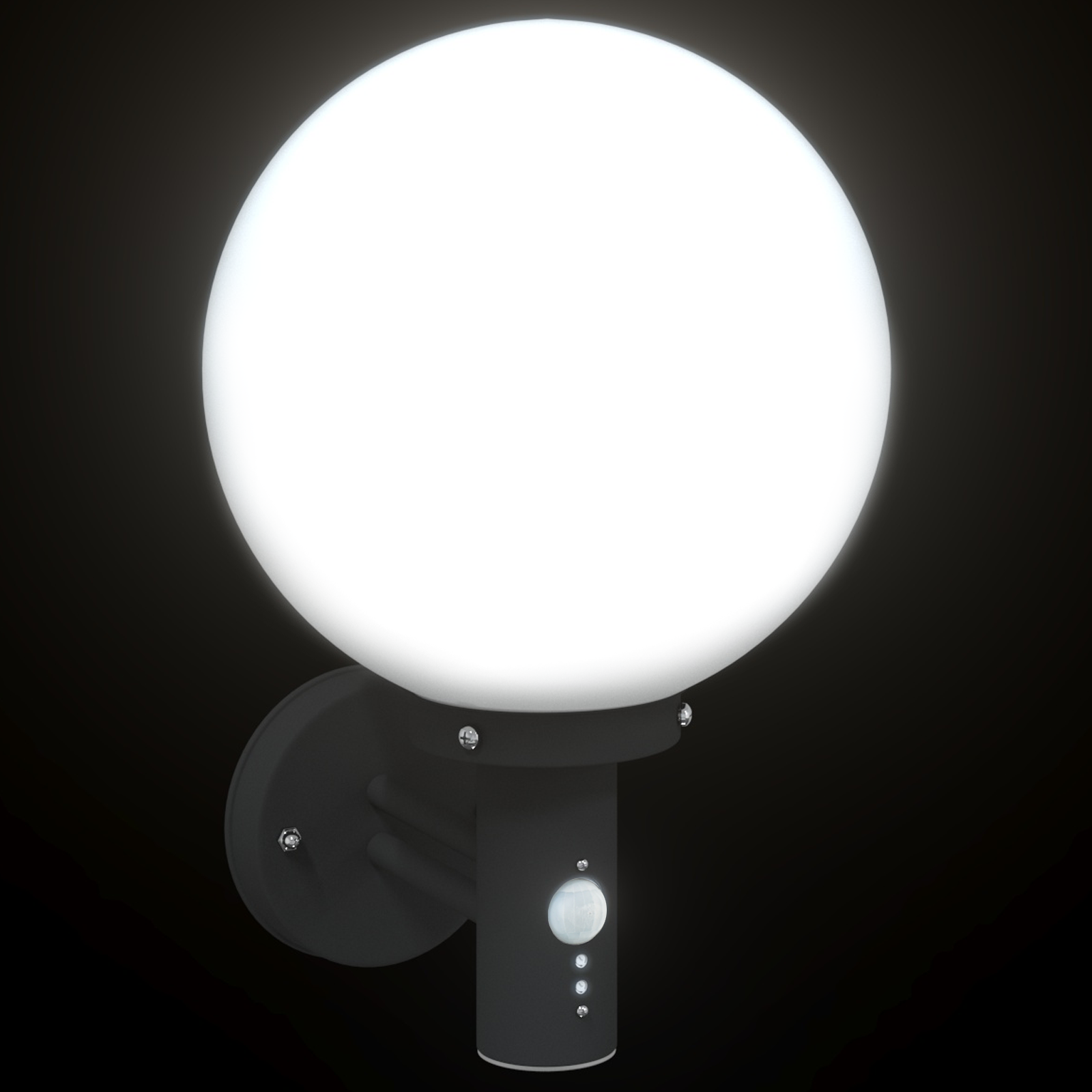 Outdoor Wall Lights with Sensor 2 pcs Black Stainless Steel IP44 - Image 10