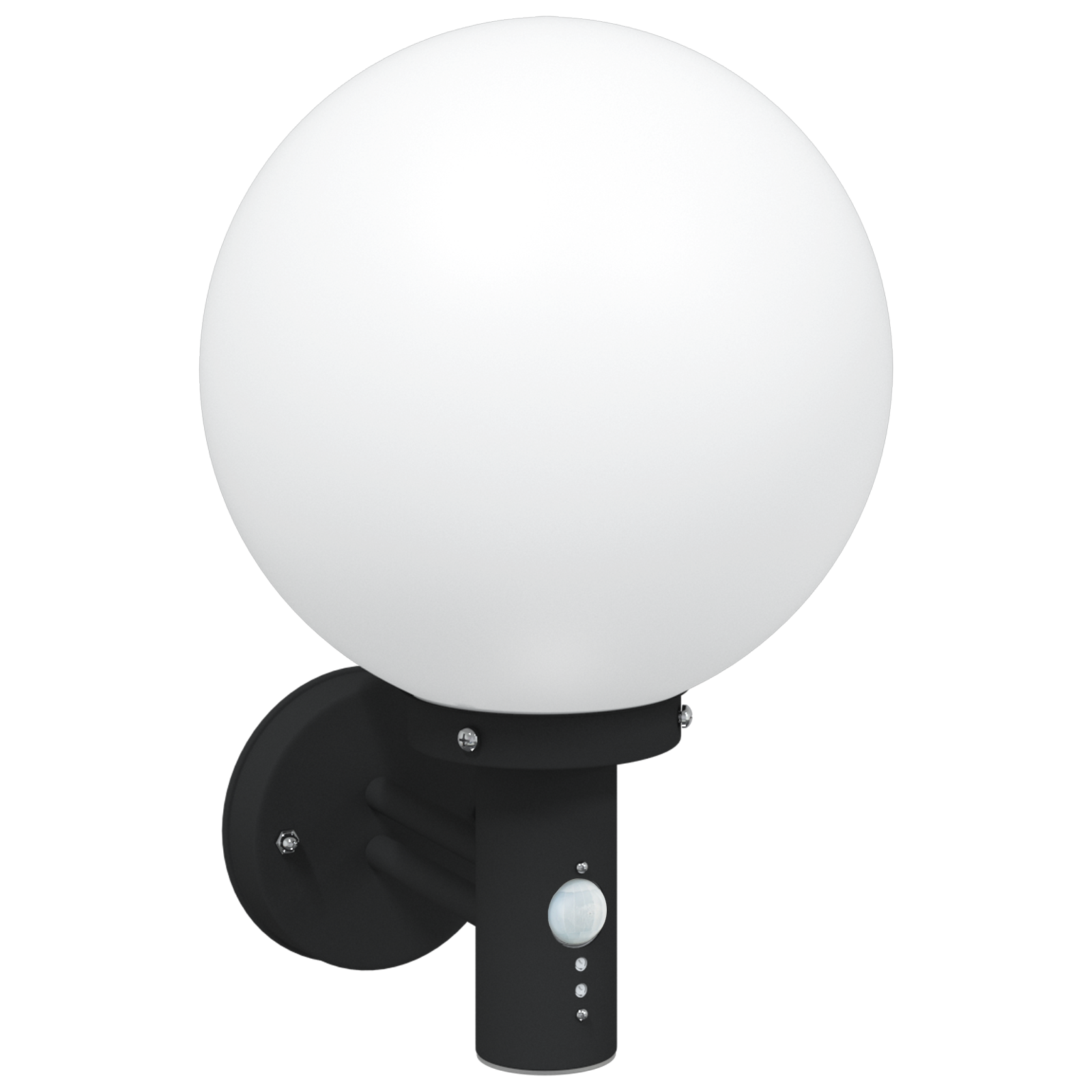 Outdoor Wall Lights with Sensor 2 pcs Black Stainless Steel IP44 - Image 3