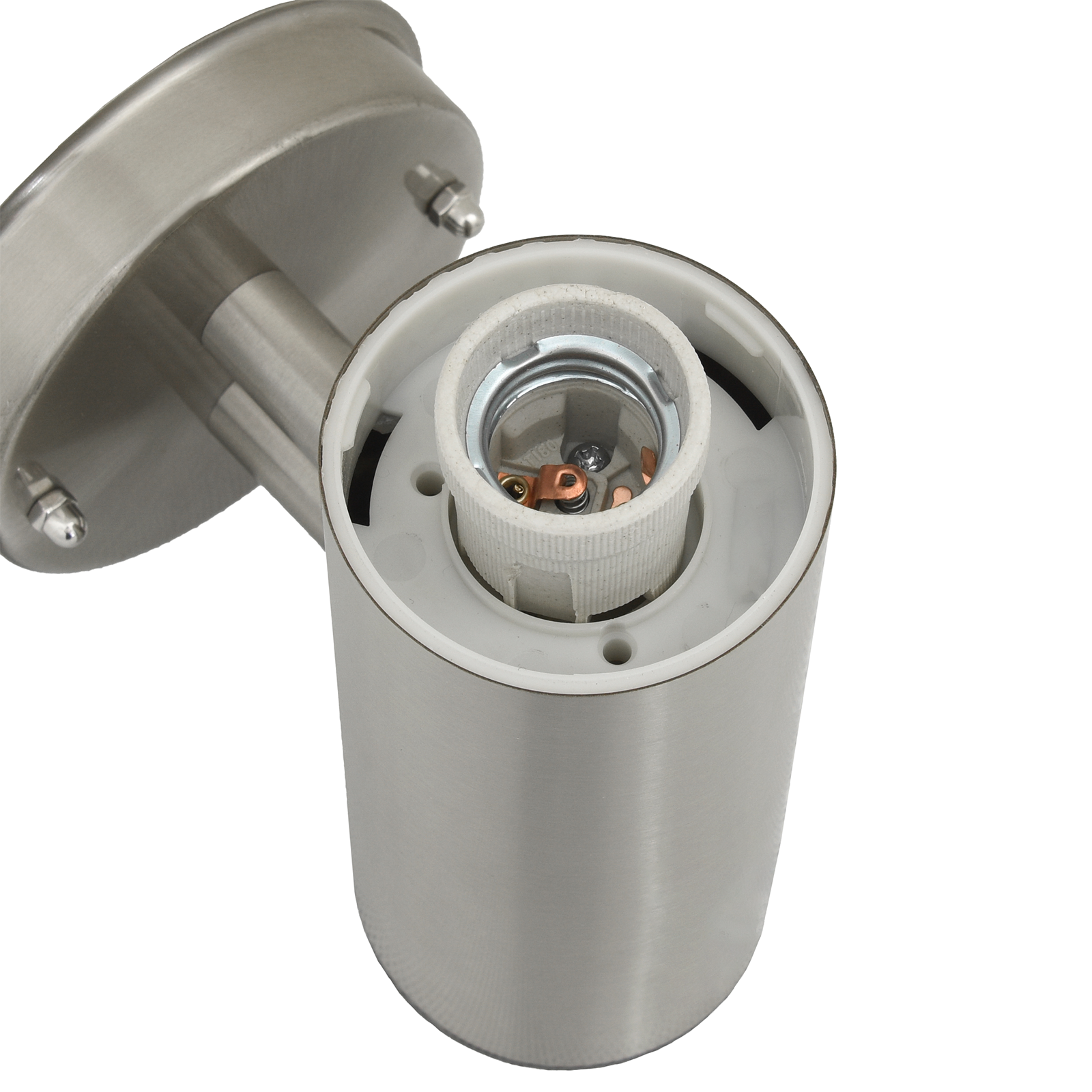 Outdoor Wall Light 2 pcs Silver Stainless Steel IP44 - Image 8