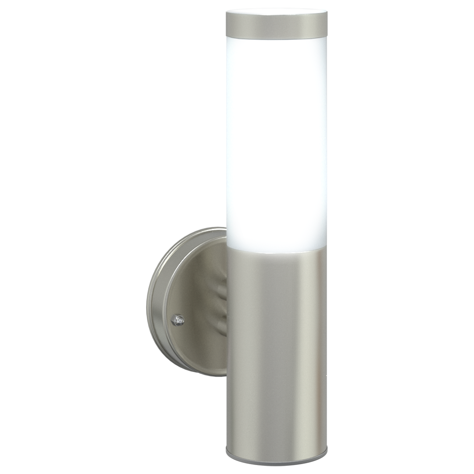 Outdoor Wall Light 2 pcs Silver Stainless Steel IP44 - Image 9