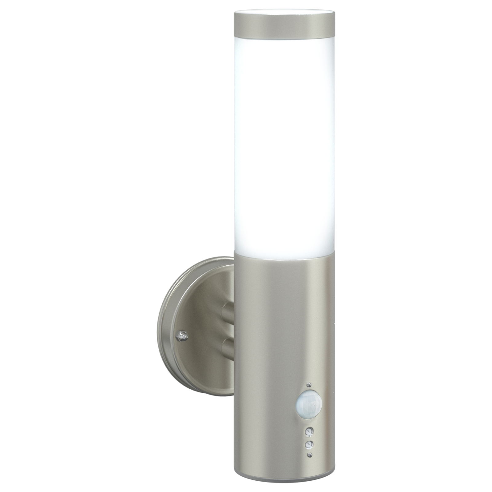 Outdoor Wall Light with Sensor Silver Stainless Steel IP44 - Image 9