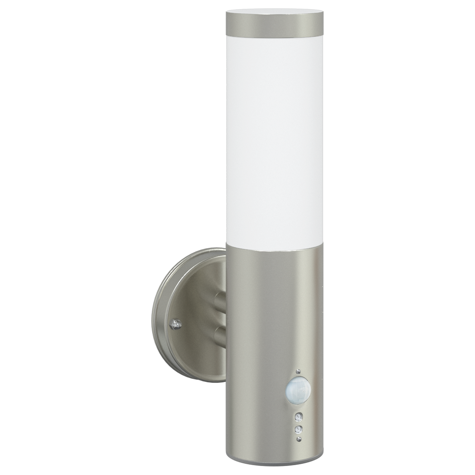 Outdoor Wall Light with Sensor 2 pcs Silver Stainless Steel IP44 - Image 3