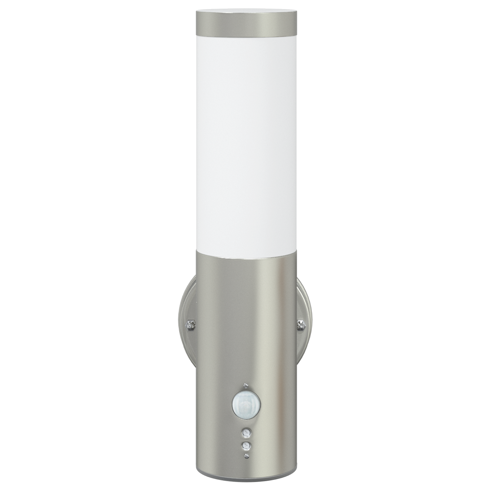 Outdoor Wall Light with Sensor 2 pcs Silver Stainless Steel IP44 - Image 4