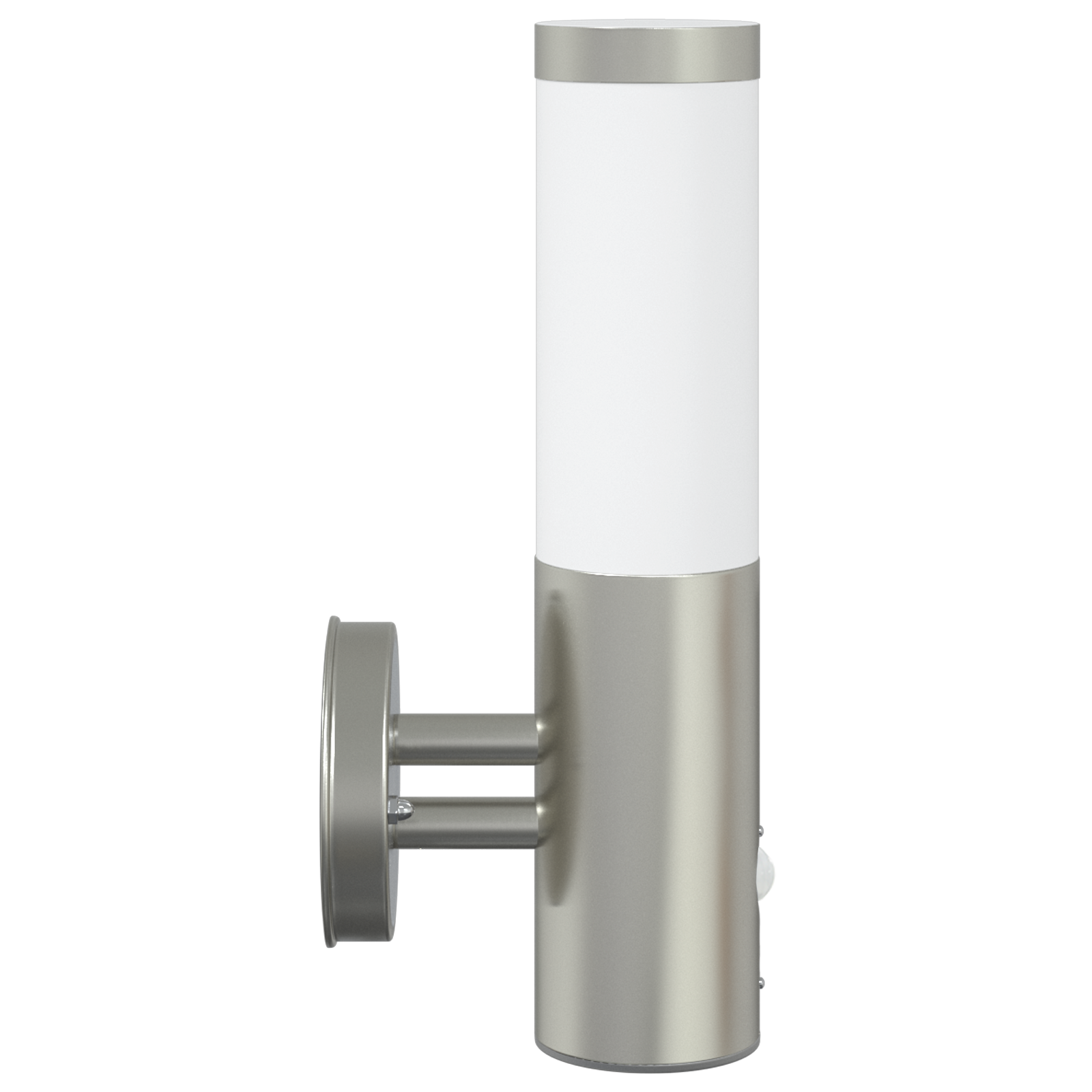 Outdoor Wall Light with Sensor 2 pcs Silver Stainless Steel IP44 - Image 5