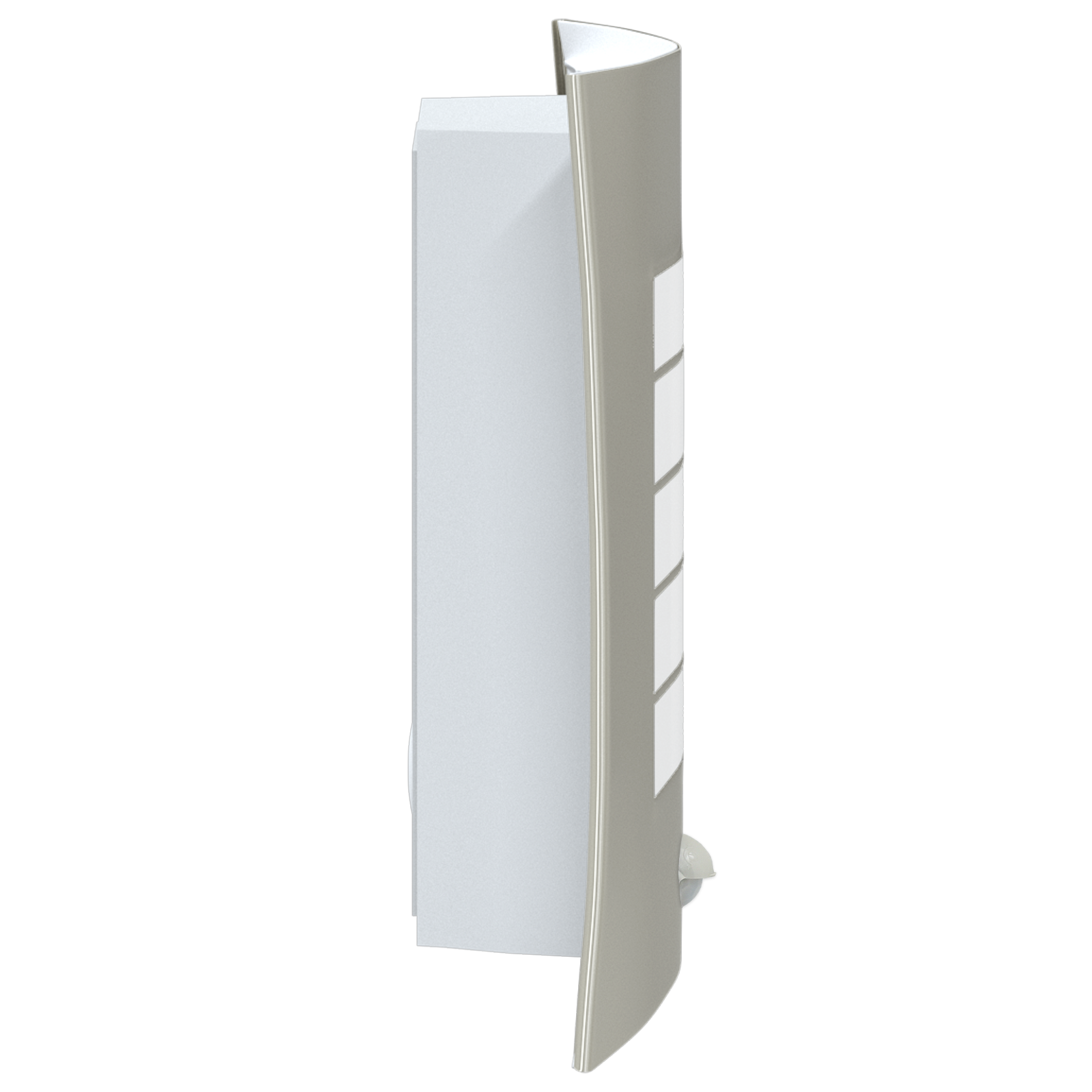 Outdoor Wall Light with Sensor 2 pcs Silver Stainless Steel IP44 - Image 4