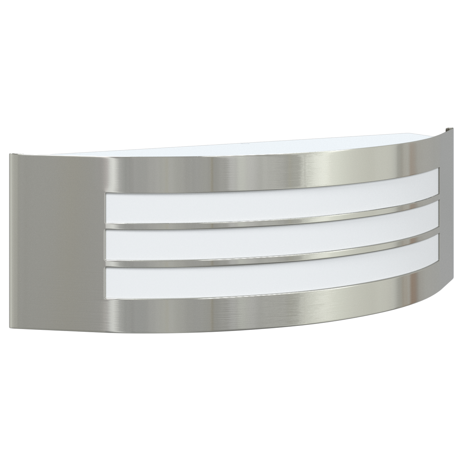 Outdoor Wall Light Silver Stainless Steel IP44 - Image 2