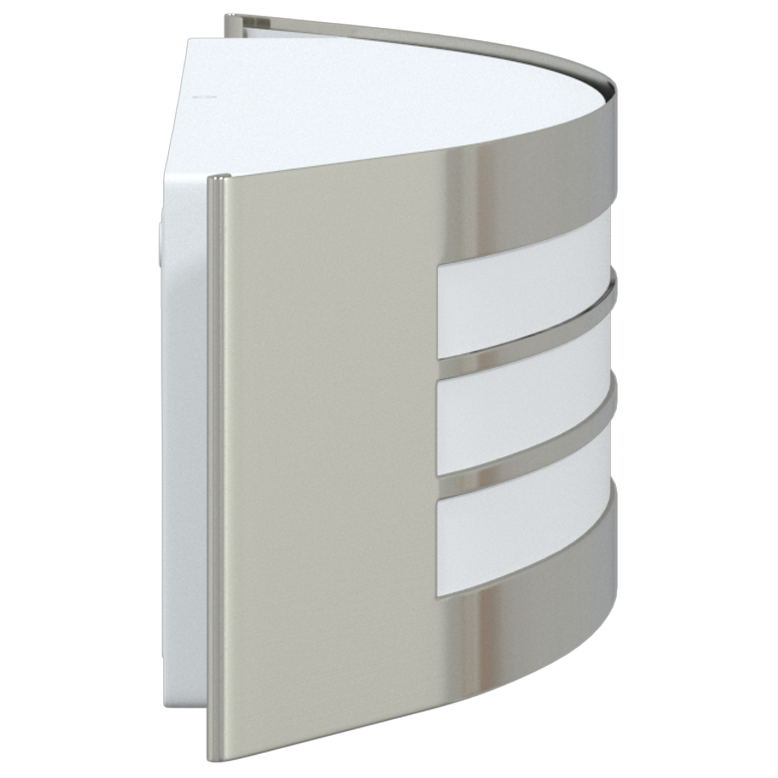 Outdoor Wall Light Silver Stainless Steel IP44 - Image 4