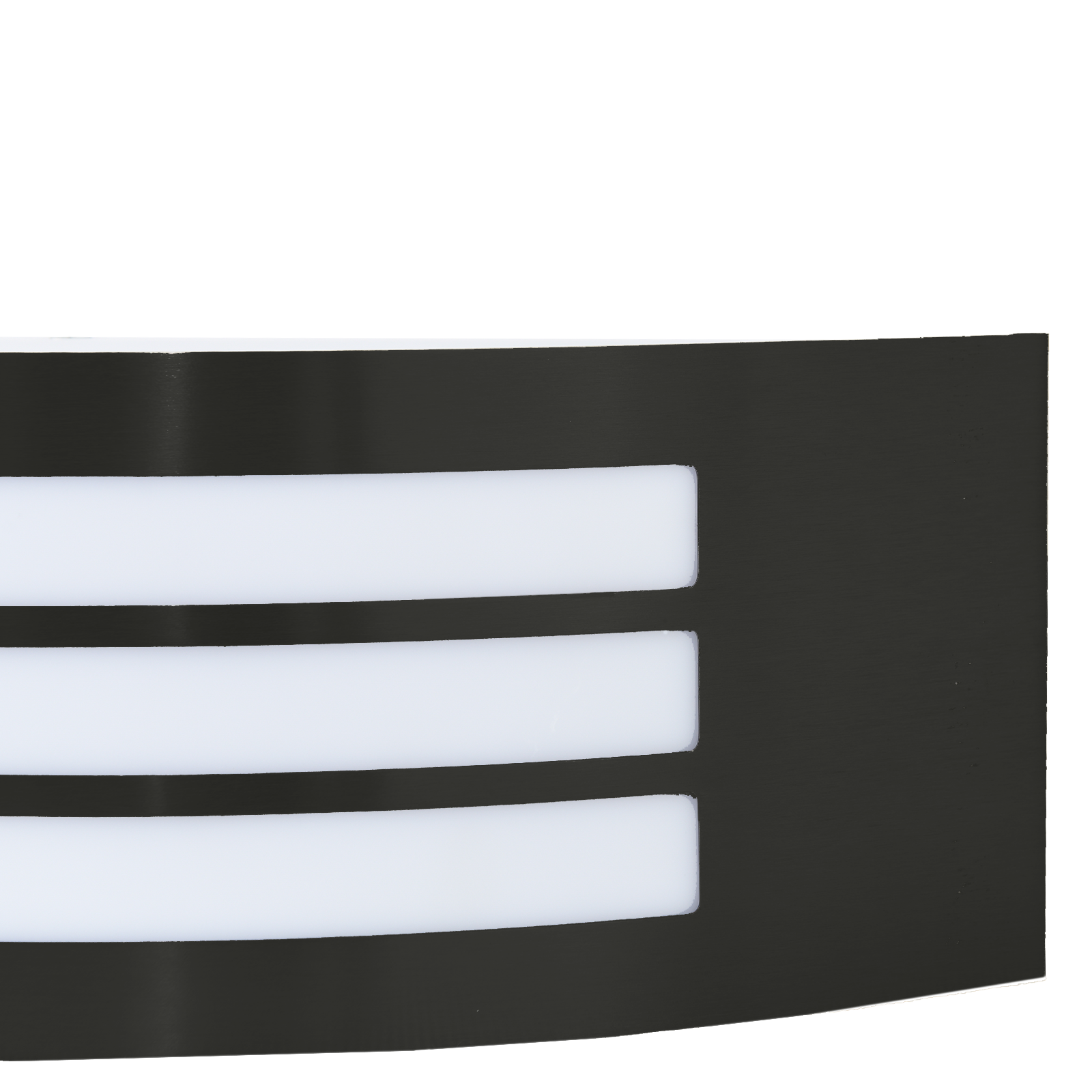 Outdoor Wall Light Black Stainless Steel IP44 - Image 6