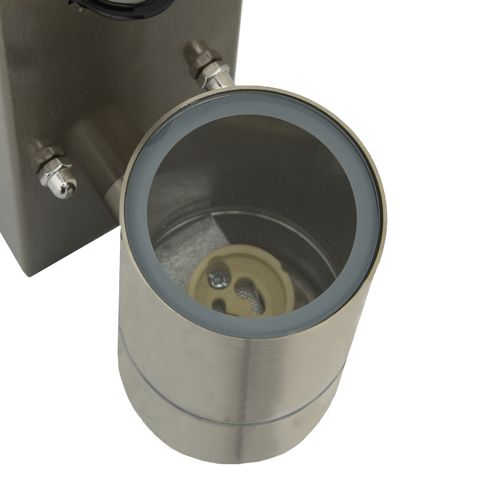 Outdoor Wall Light with Sensor Silver Stainless Steel IP44 - Image 7