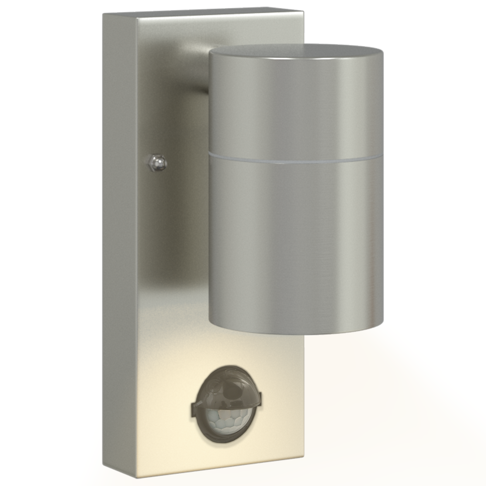 Outdoor Wall Light with Sensor Silver Stainless Steel IP44 - Image 8