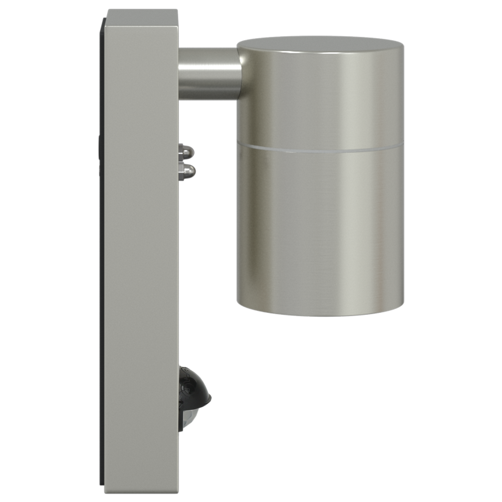 Outdoor Wall Light with Sensor Silver Stainless Steel IP44 - Image 4