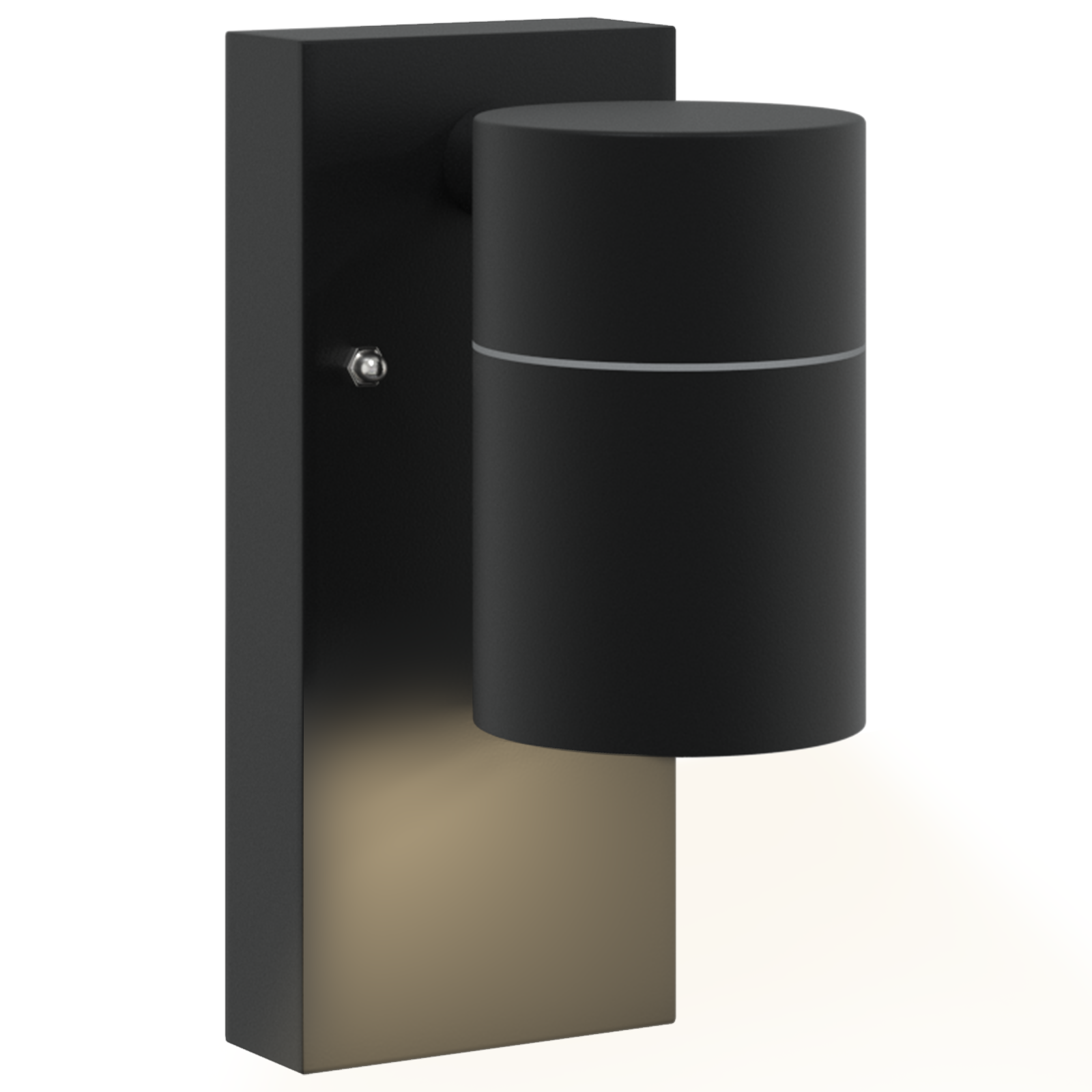 Outdoor Wall Light Black Stainless Steel IP44 - Image 8