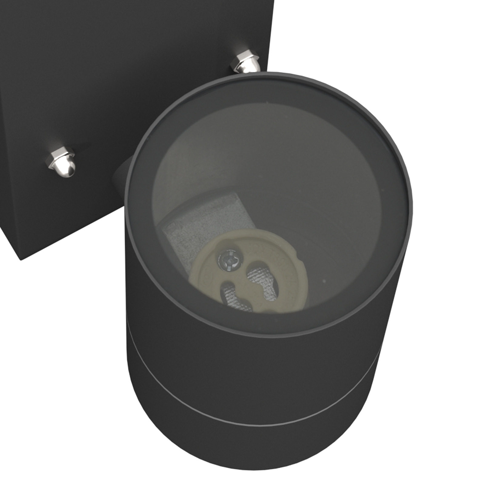 Outdoor Wall Light with Sensor Black Stainless Steel IP44 - Image 7