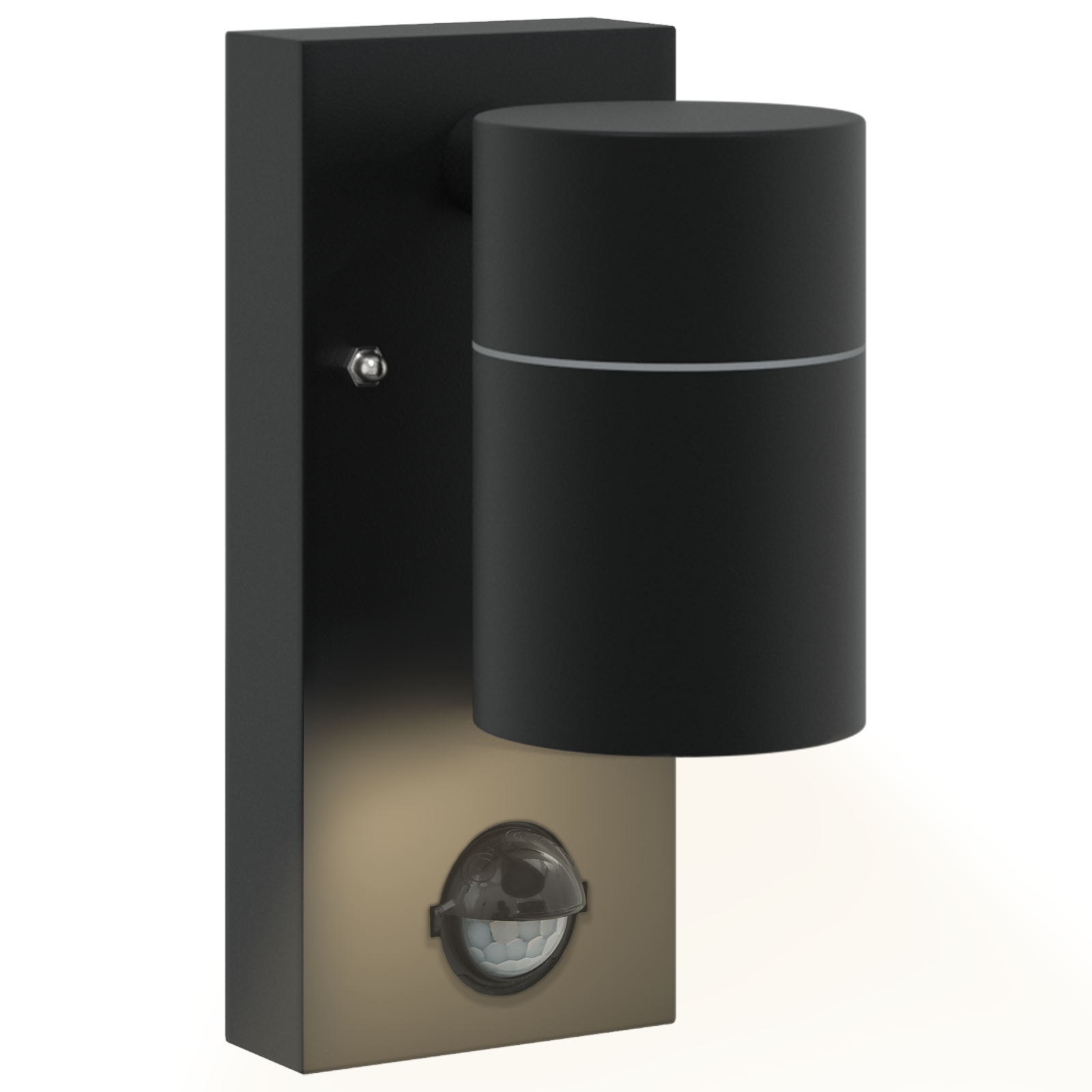 Outdoor Wall Light with Sensor Black Stainless Steel IP44 - Image 8