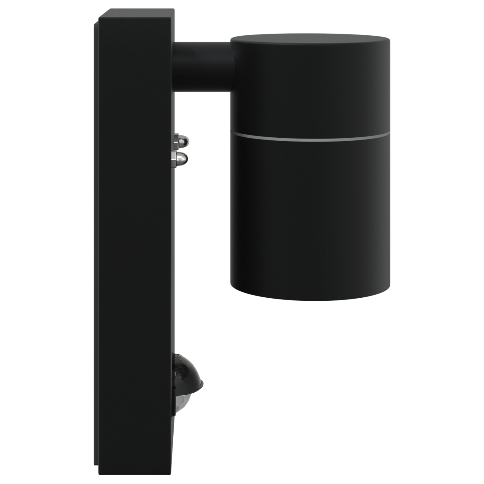 Outdoor Wall Light with Sensor Black Stainless Steel IP44 - Image 4