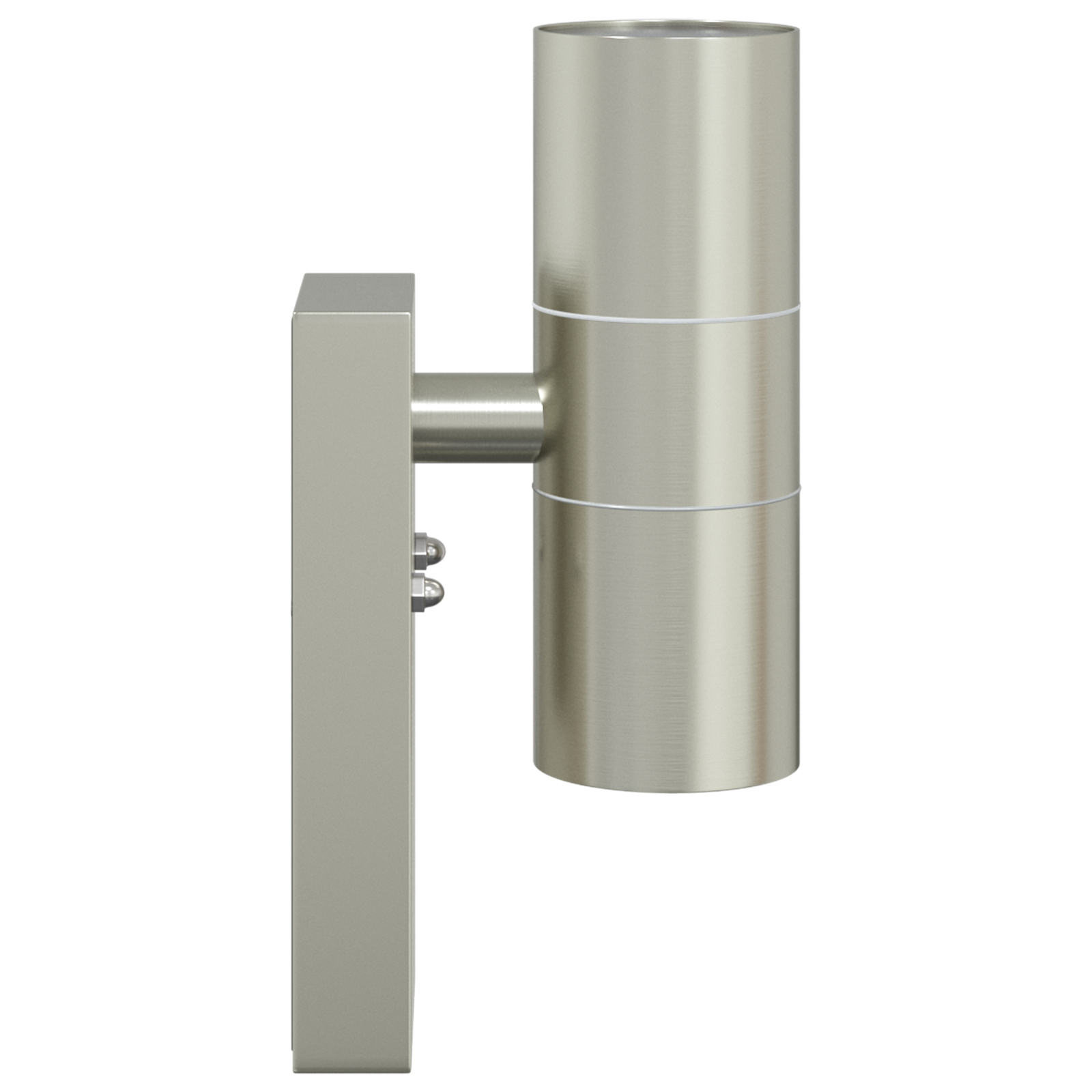 Outdoor Wall Light Silver Stainless Steel IP44 - Image 4