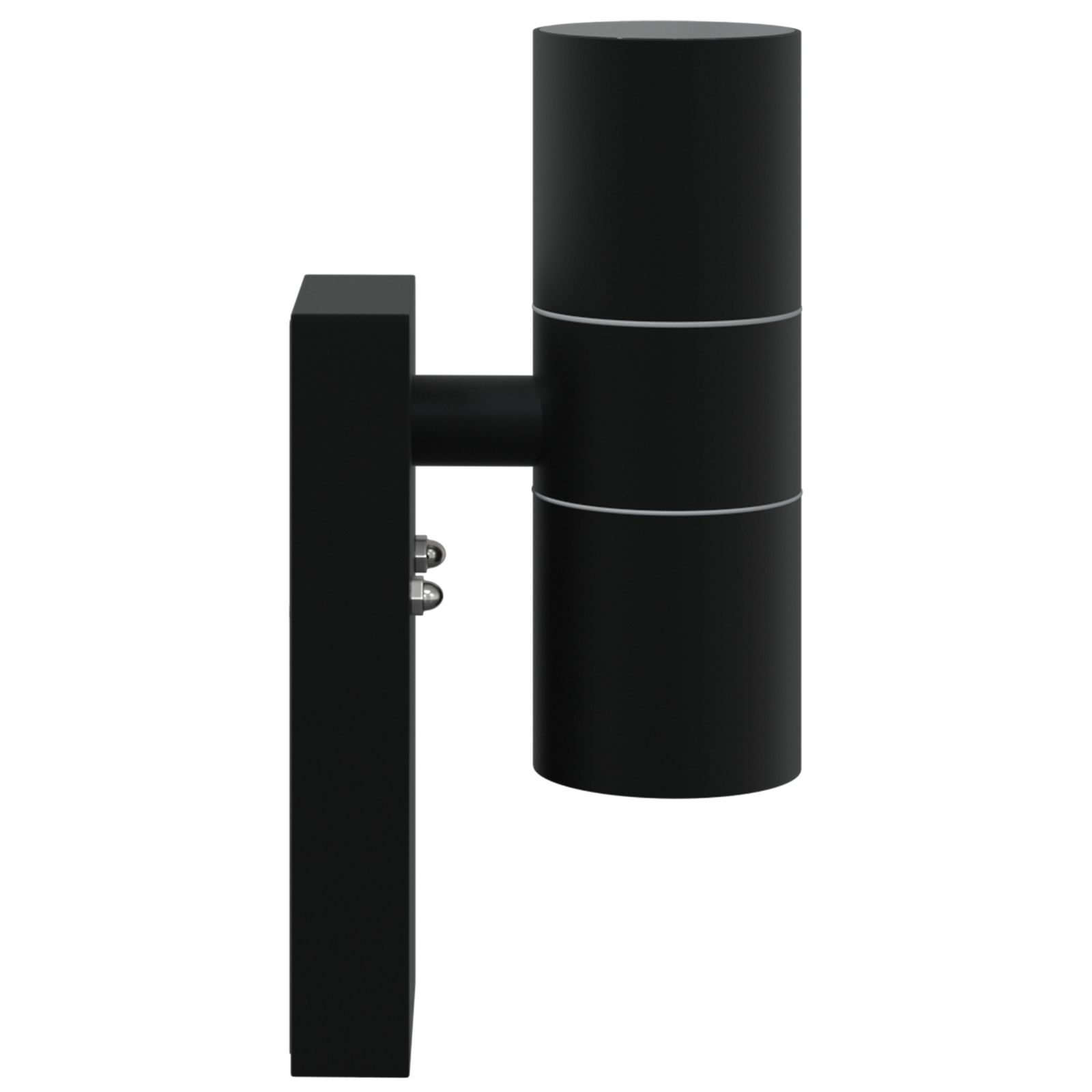 Outdoor Wall Light Black Stainless Steel IP44 - Image 4