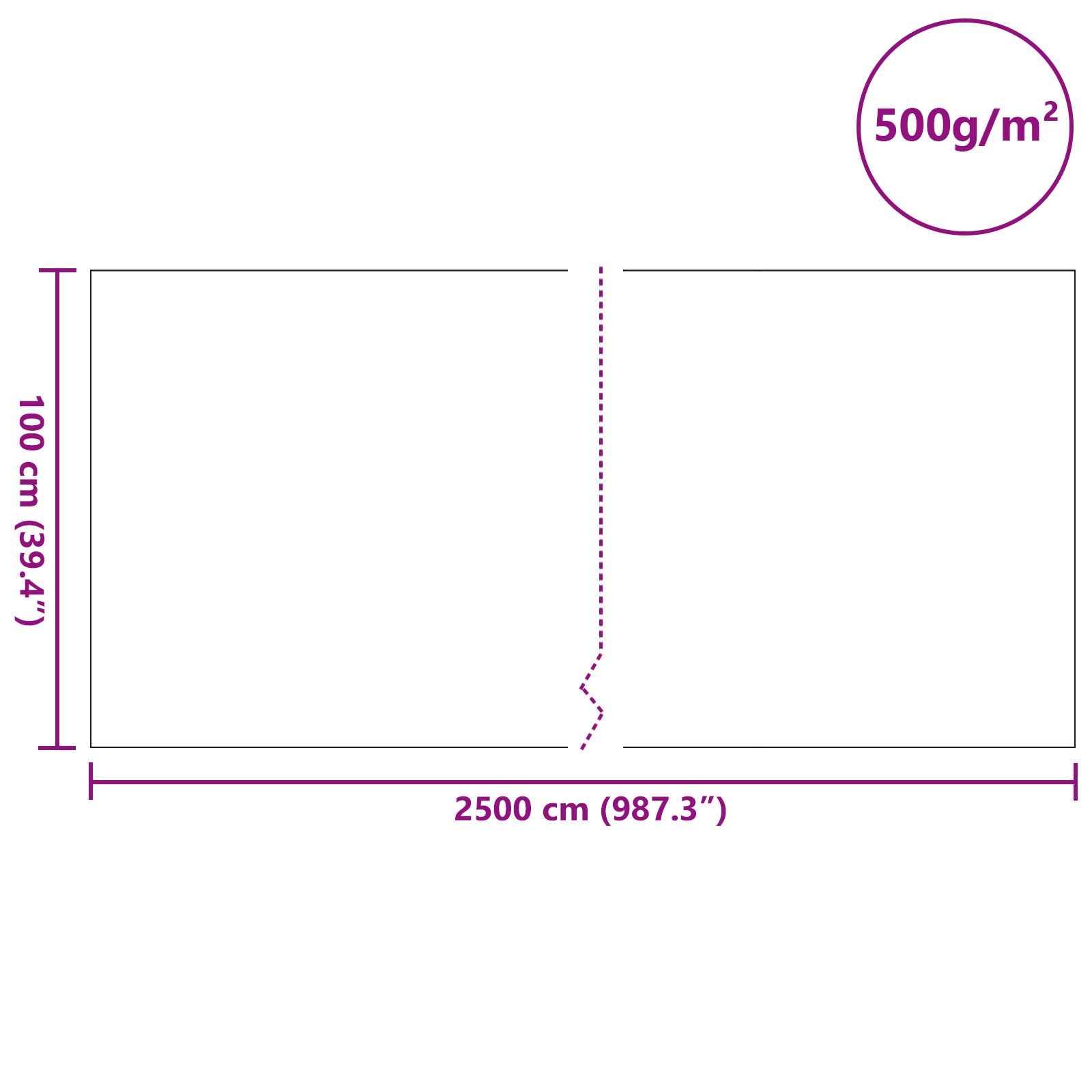 tvenkinio plėvelė 500 g/㎡ 1x25 m - Image 8