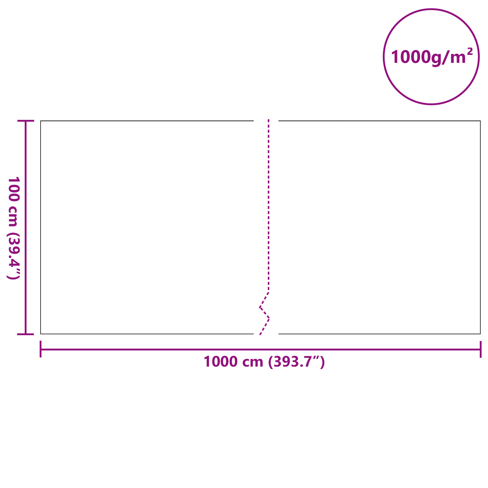 Pond Fleece 1000 g/㎡ 1x10 m - Image 8