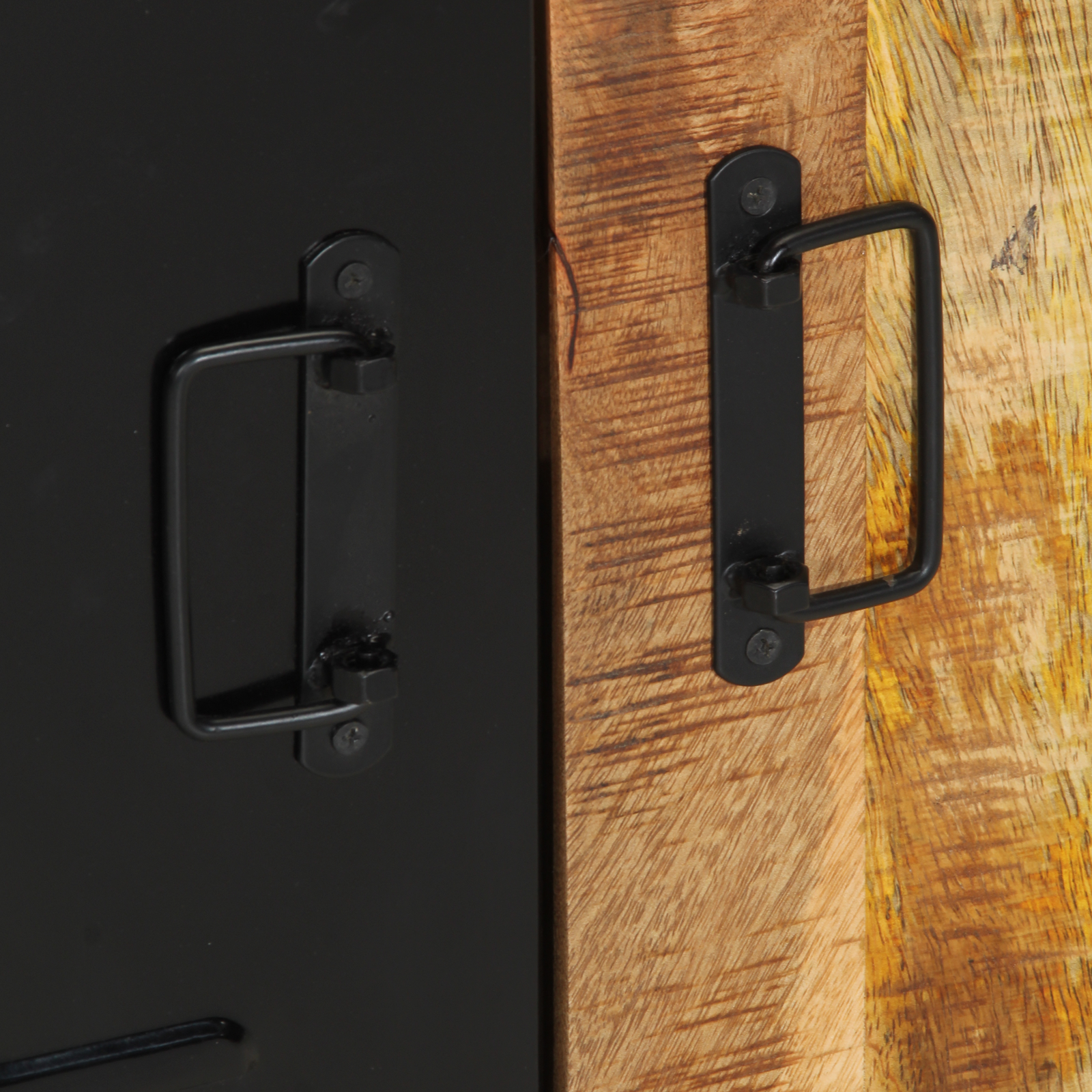 Bathroom Cabinet 55x35x60 cm Solid Wood Rough Mango - Image 11