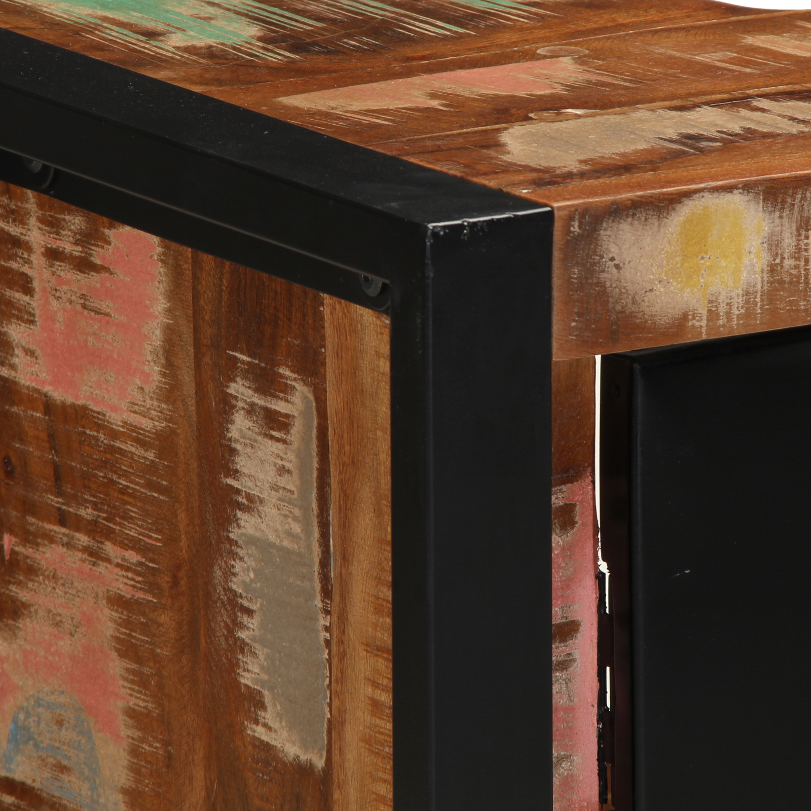 Bathroom Cabinet Multicolour 55x35x60 cm Solid Wood Reclaimed - Image 9