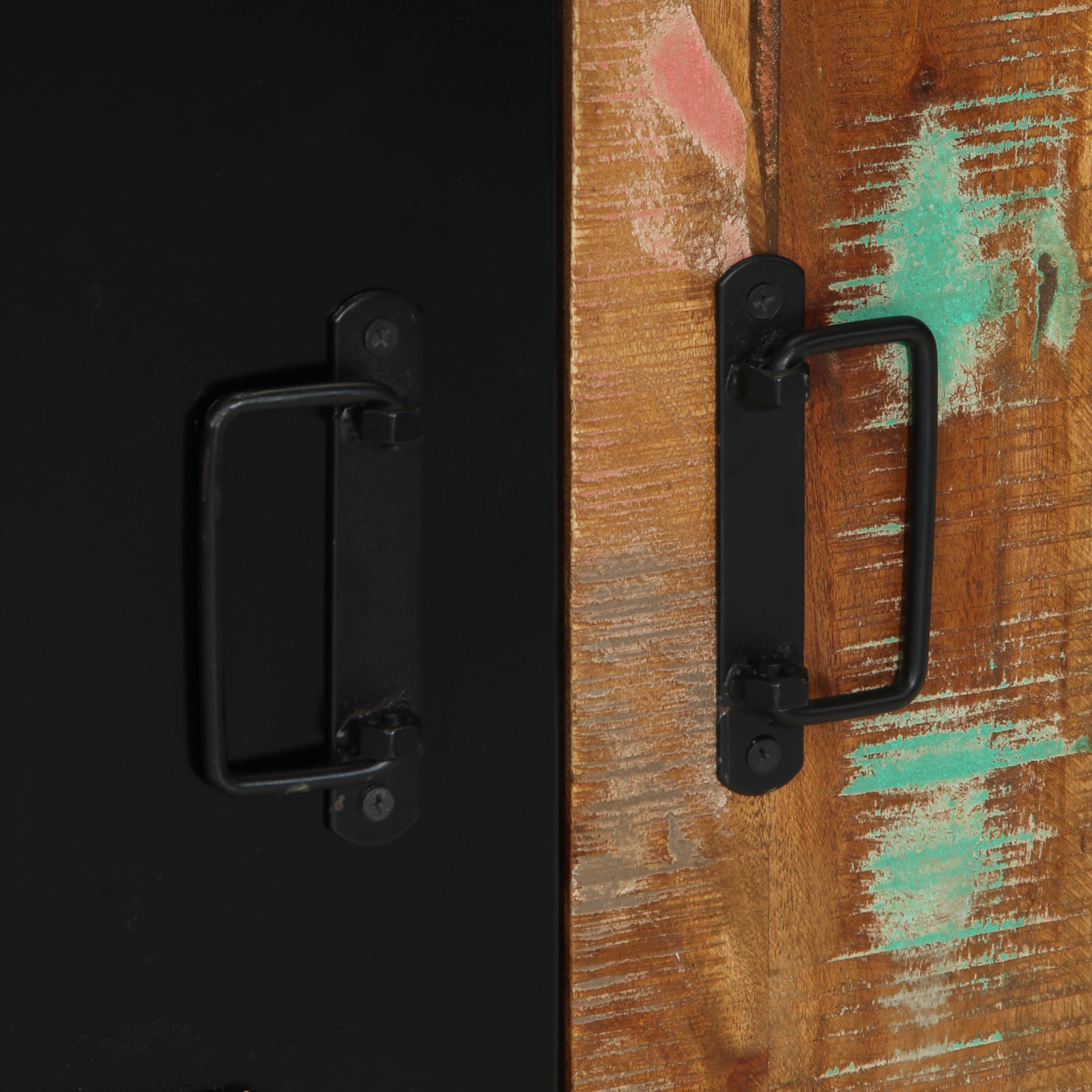 Bathroom Cabinet Multicolour 55x35x60 cm Solid Wood Reclaimed - Image 10