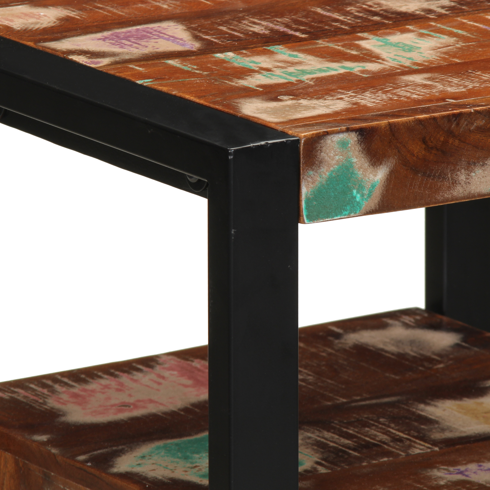 Bathroom Cabinet Multicolour 40x35x75 cm Solid Wood Reclaimed - Image 8