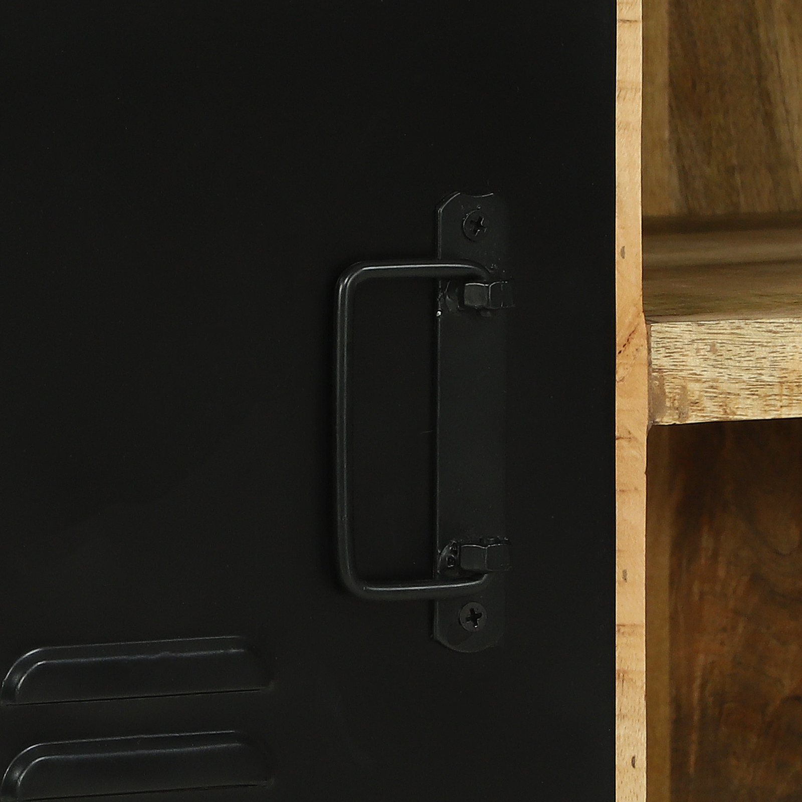 Bench Cabinet 100x35x50 cm Solid Wood Rough Mango - Image 10