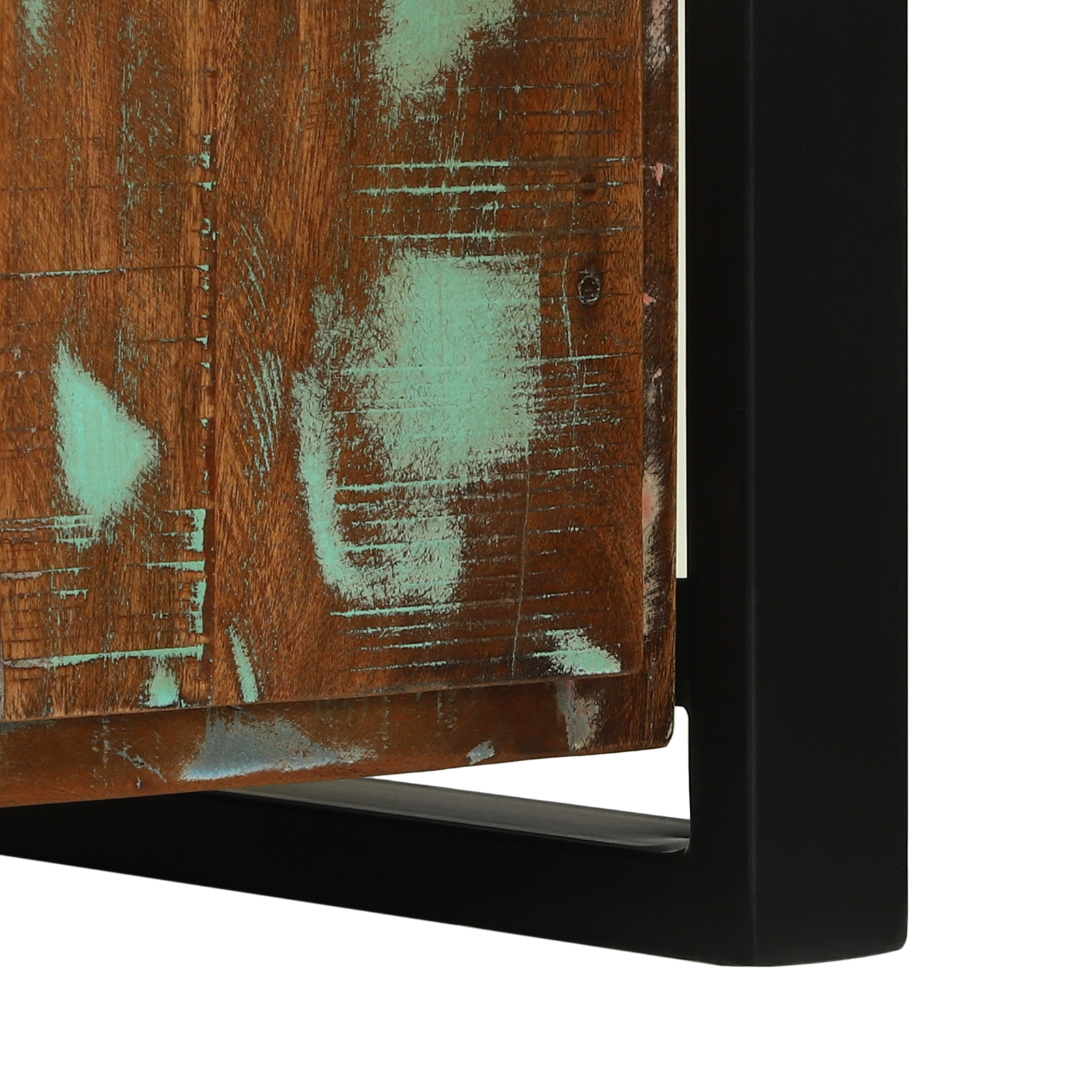 suolo kabinetas daugiaspalvis 100x35x50 cm tvirtos perdirbtos medienos - Image 11