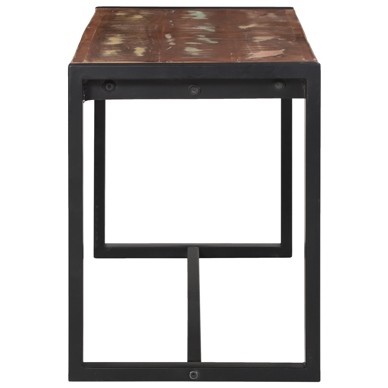 Bench Multicolour 100x35x45 cm Solid Wood Reclaimed - Image 5