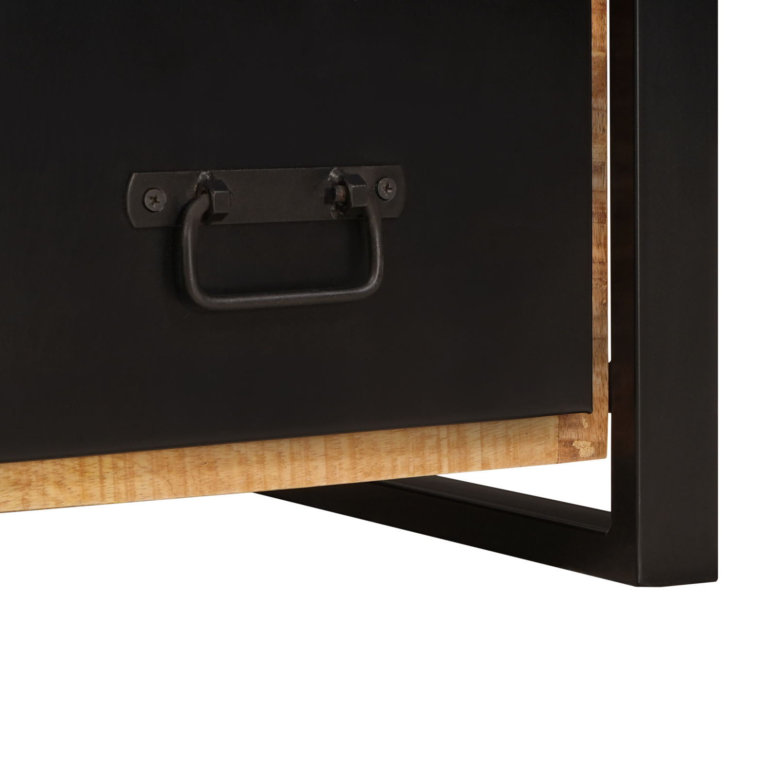 Valet Stand 40x40x90 cm Solid Rough Wood Mango - Image 11